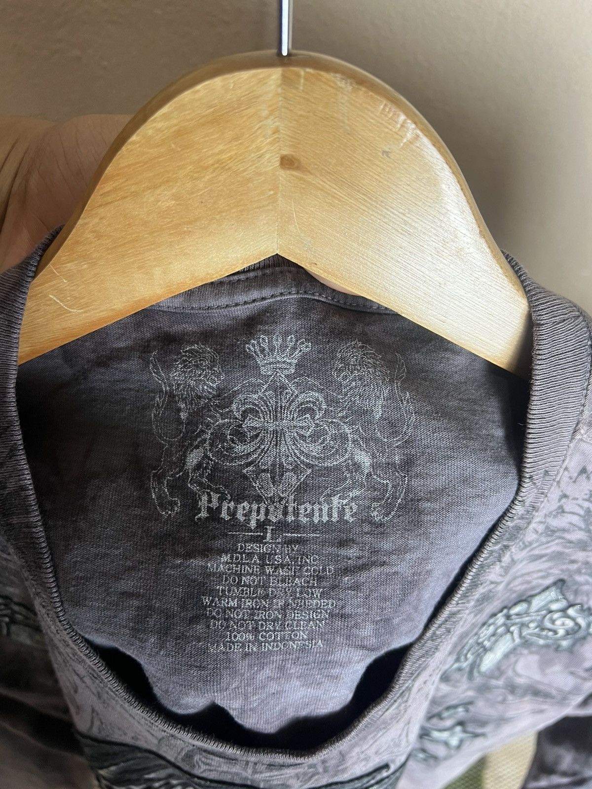 Vintage Rare Prepotente Punk Full Embroidery Print Acid Wash Size US S / EU 44-46 / 1 - 9 Thumbnail