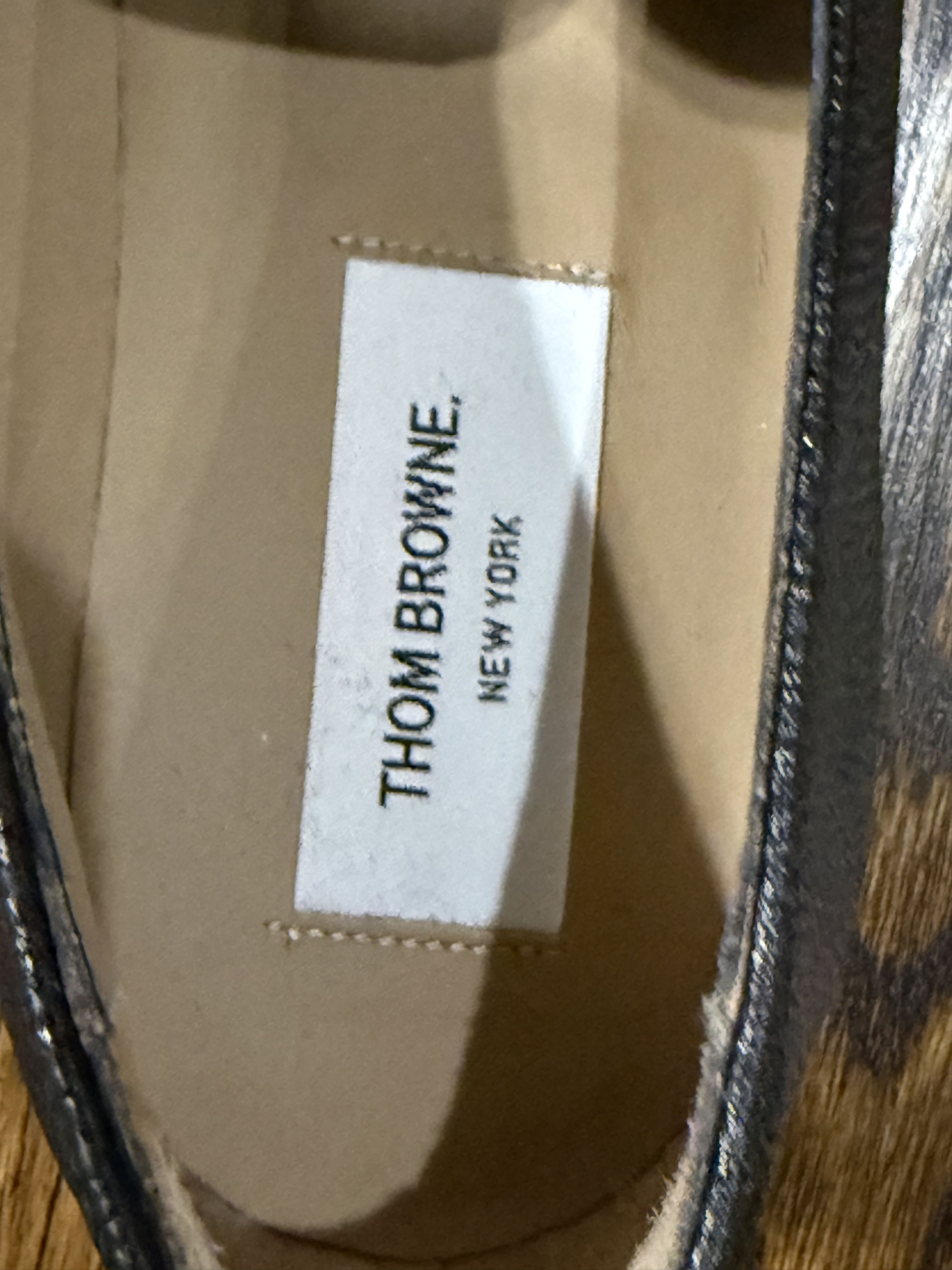 Thom Browne Thom Browne Pebble Grain Penny Loafer Black Size 8 Size US 8 / EU 41 - 8 Thumbnail