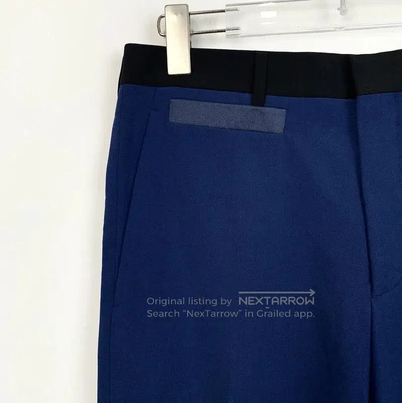 Dior Dior Women's Blue Wool Casual Pants . Size 33" - 3 Thumbnail