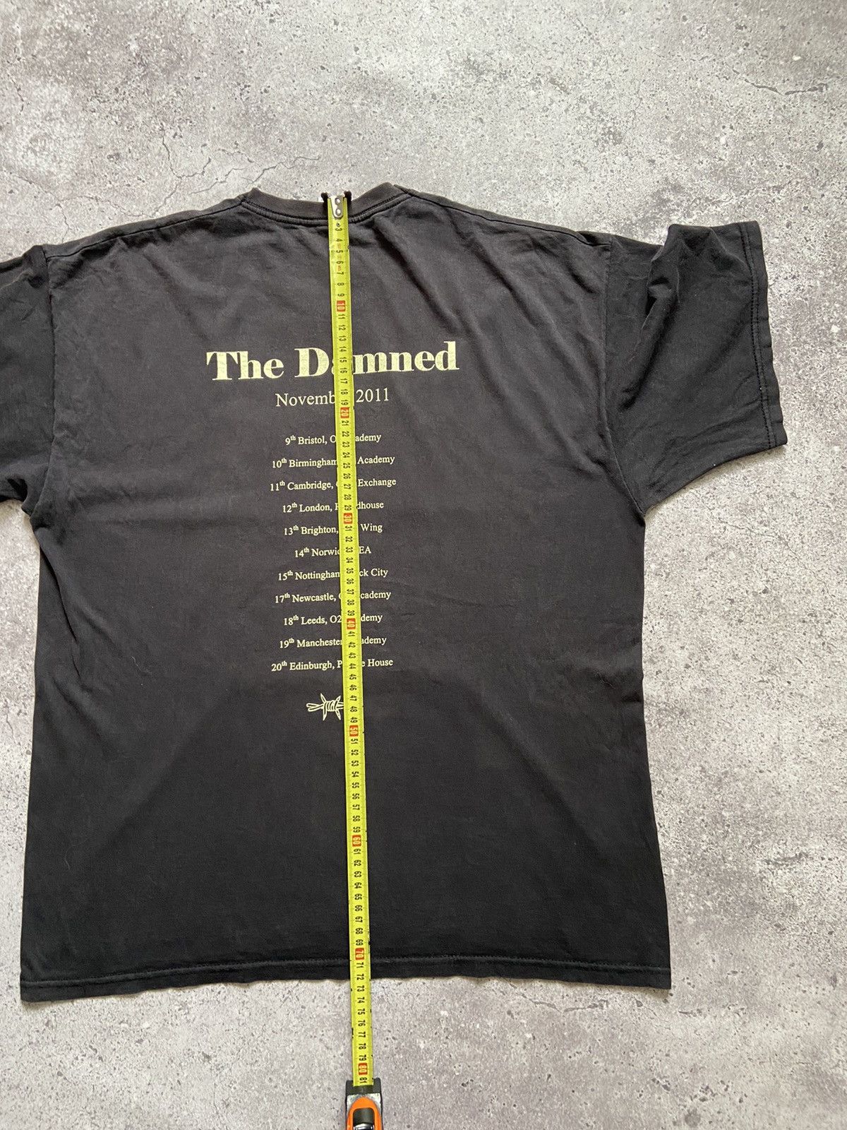 Band Tees The Damned Anniversary Tour Tee Vintage Rock Punk Size US XL / EU 56 / 4 - 8 Thumbnail