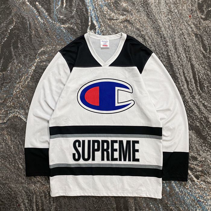 Champion best sale hockey jersey