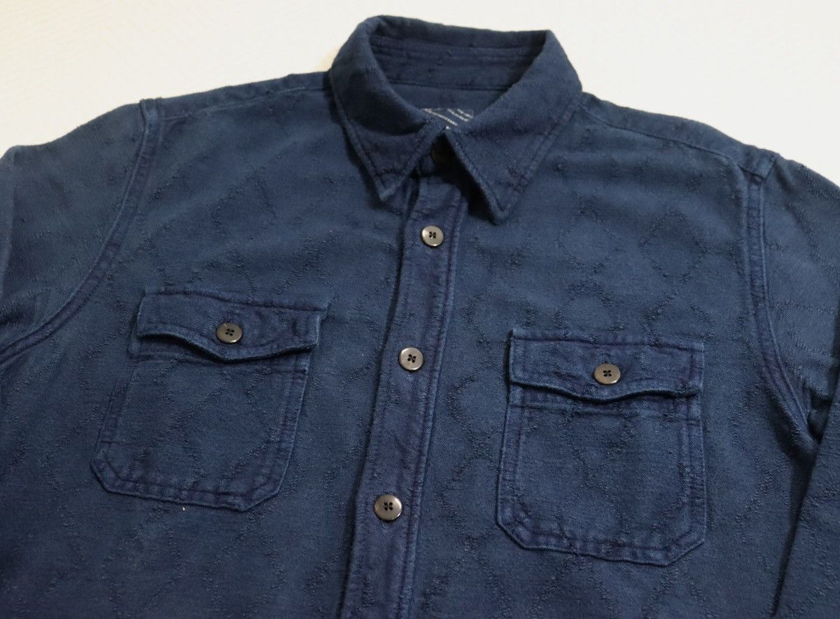 Visvim Visvim ICT Black Elk Flannel Sashiko Size US L / EU 52-54 / 3 - 4 Thumbnail