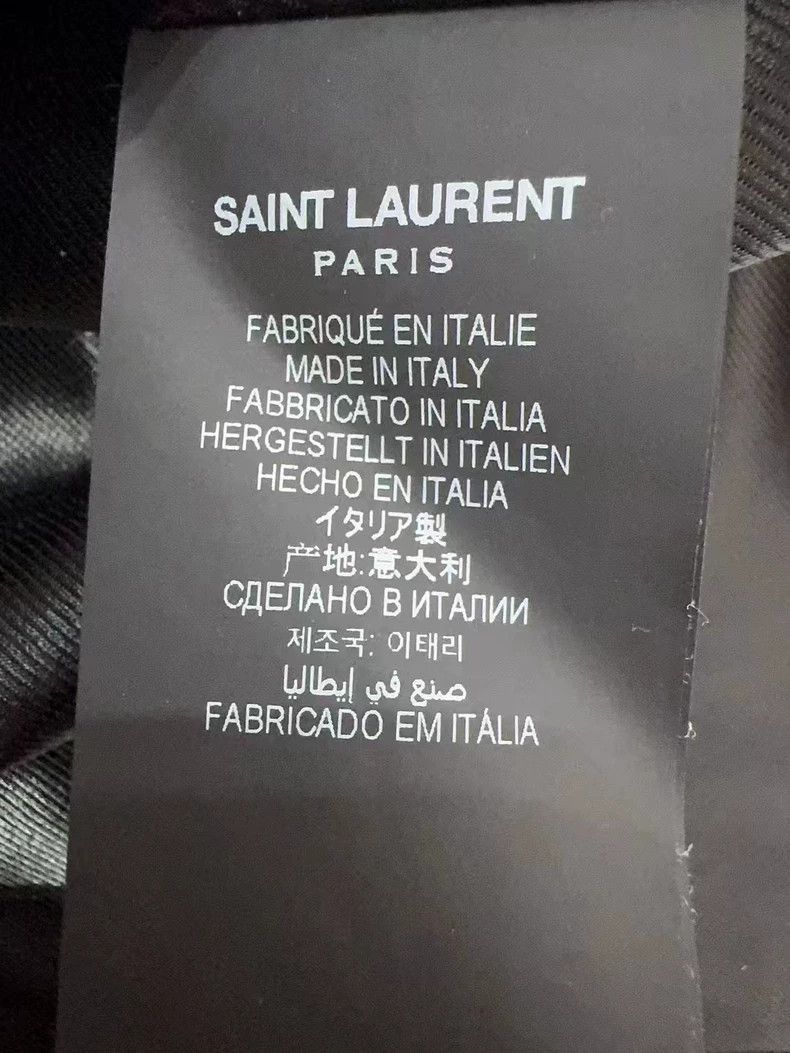 Saint Laurent Paris Saint Laurent Paris Stylish SLP Saint Laurent Suede Jacket Size US L / EU 52-54 / 3 - 4 Thumbnail
