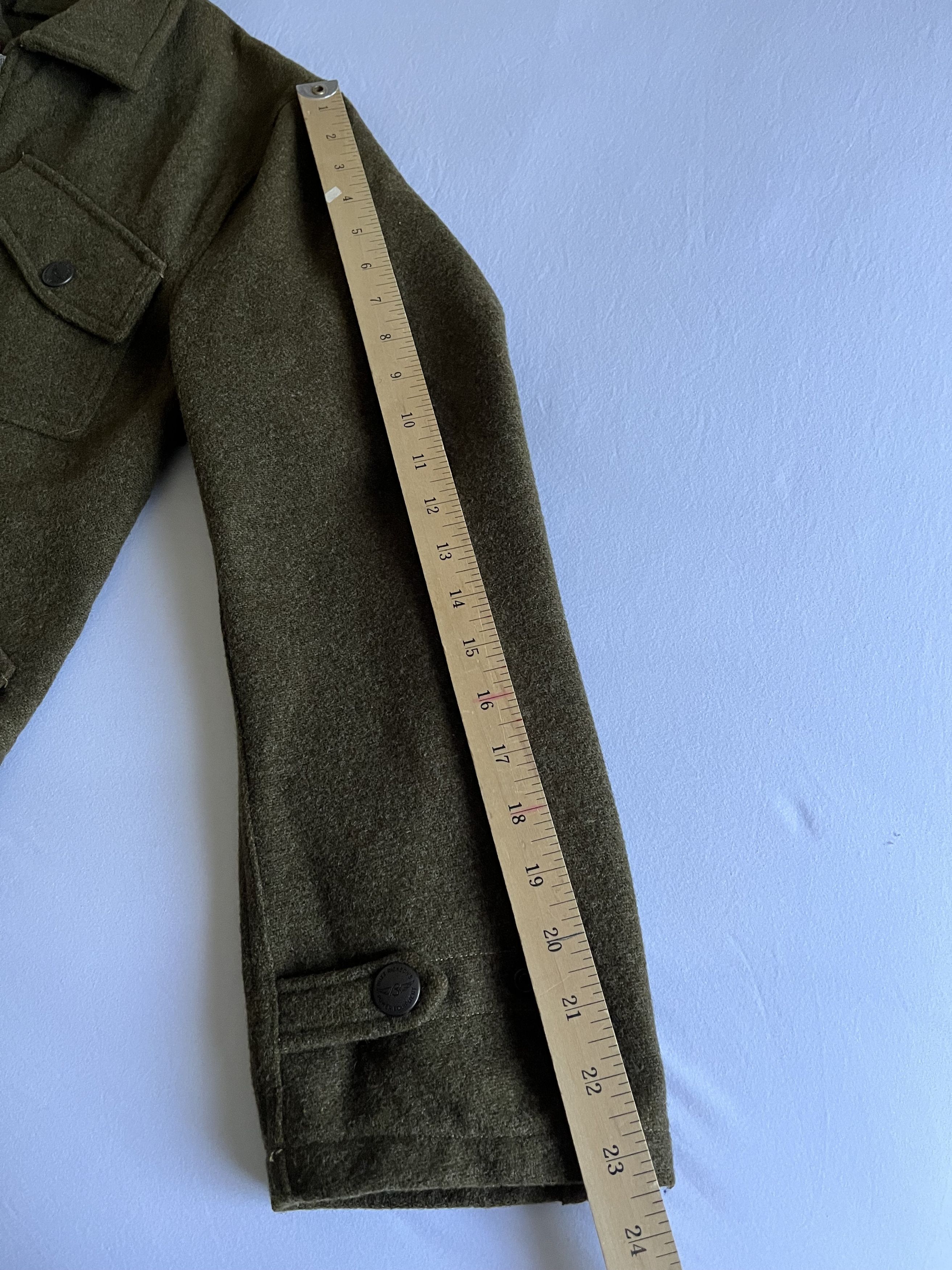 Buzz Rickson's United Carr CWU 7p Flight Jacket 90% Wool Japan made Size US S / EU 44-46 / 1 - 13 Thumbnail