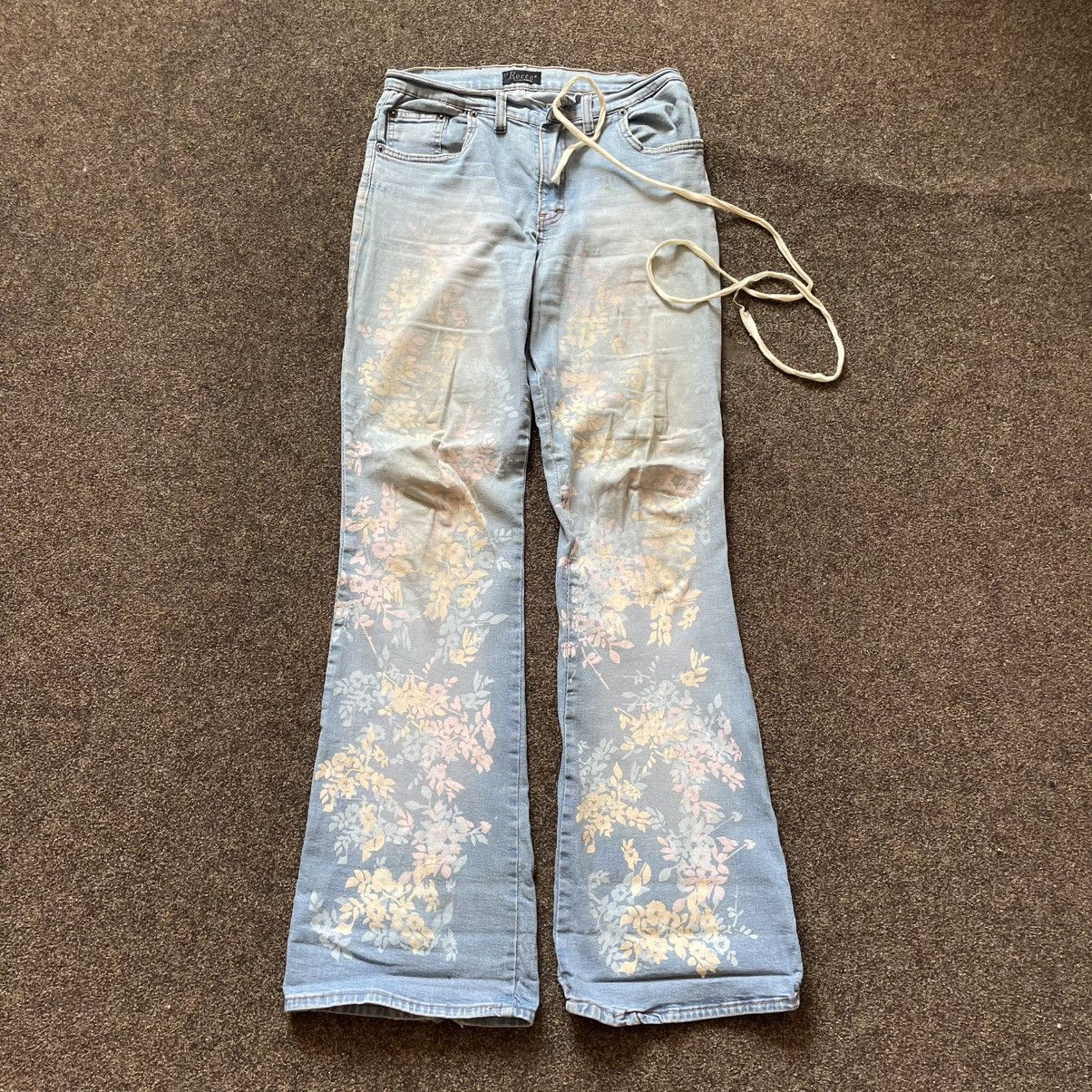 Vintage Vintage Y2K Jeans Bootcut pants Cargo 90s 31 31 31 Size 31" - 1 Thumbnail