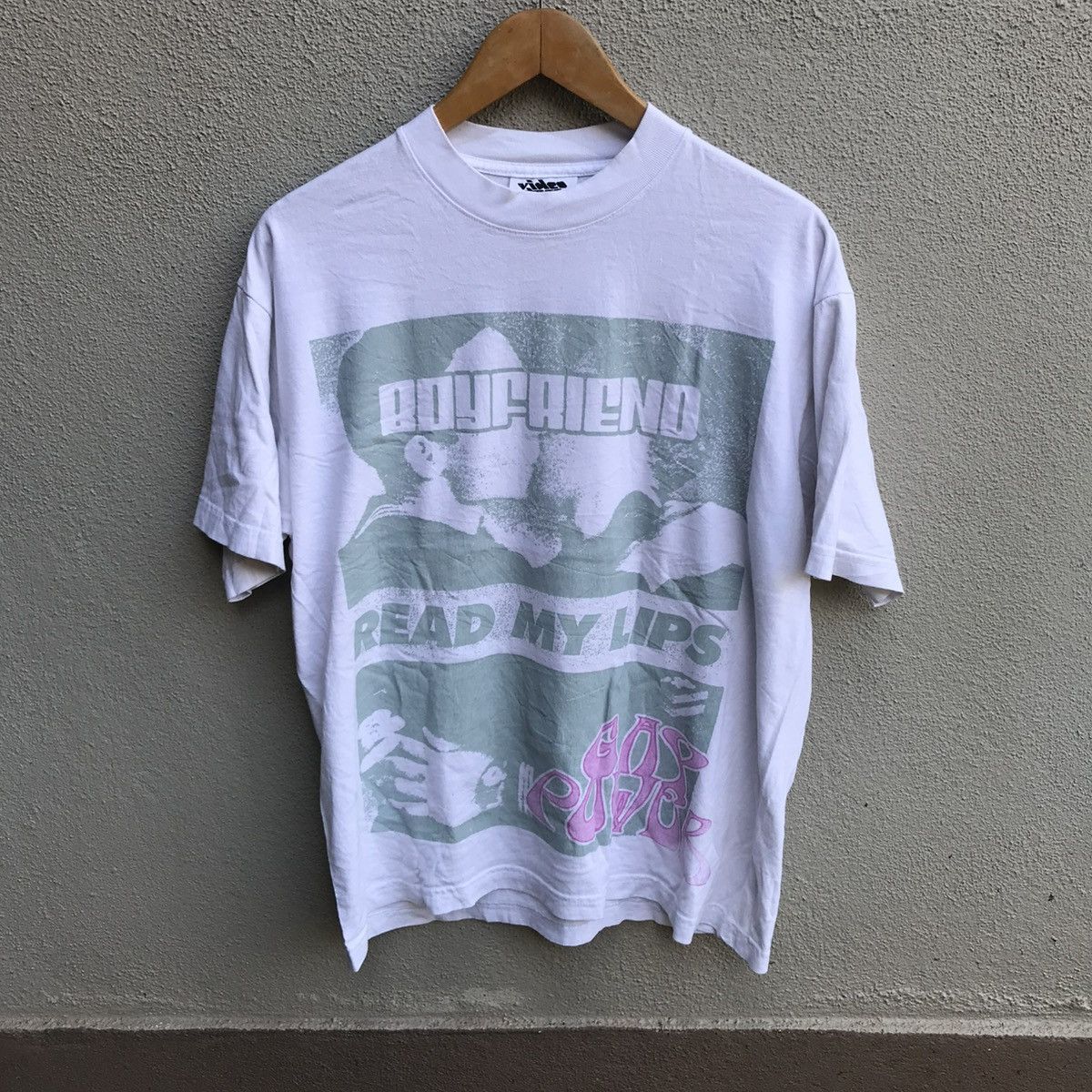 Vintage READ MY LIPS photo tee aids Size US L / EU 52-54 / 3 - 1 Thumbnail