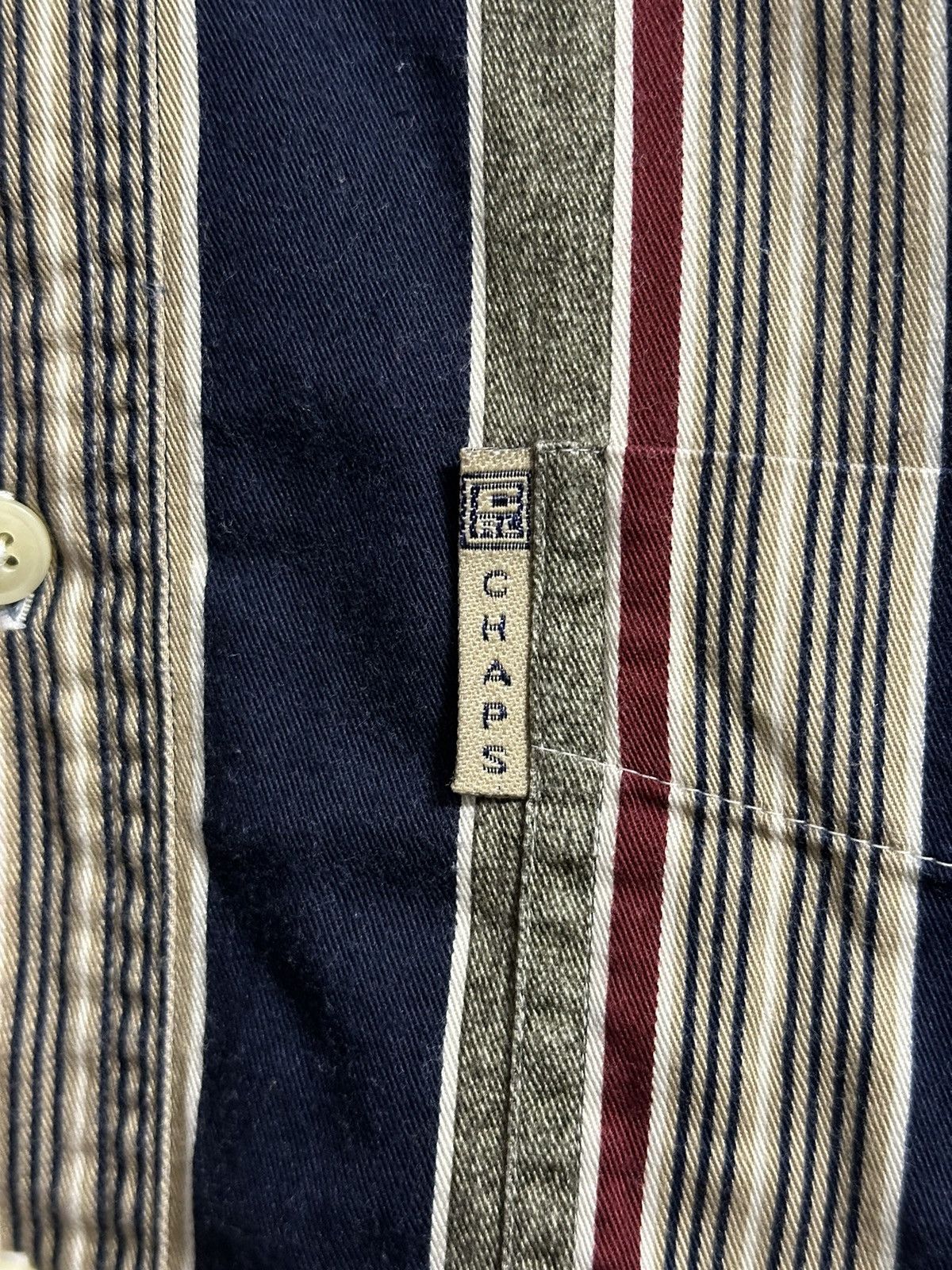 Chaps Ralph Lauren Rare Vintage Polo Chaps Ralph Lauren Checkerd Buttons Shirts Size US L / EU 52-54 / 3 - 2 Thumbnail