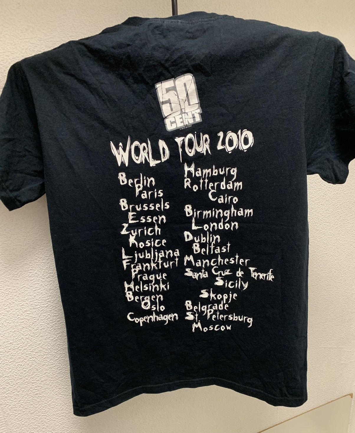 Band Tees 50 Cent vintage tour t-shirt S size 2010 rap tee Before I Size US S / EU 44-46 / 1 - 7 Thumbnail