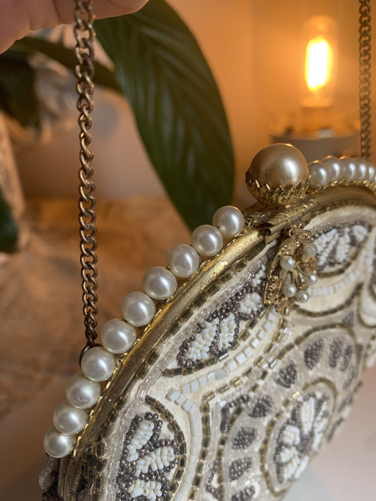 Vintage Vintage 1920's antique wrist bag Size ONE SIZE - 3 Thumbnail