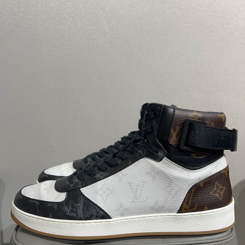 Louis Vuitton Louis Vuitton Rivoli High-Top Sneakers for Men 0079 Size US 9.5 / EU 42-43 - 1 Thumbnail