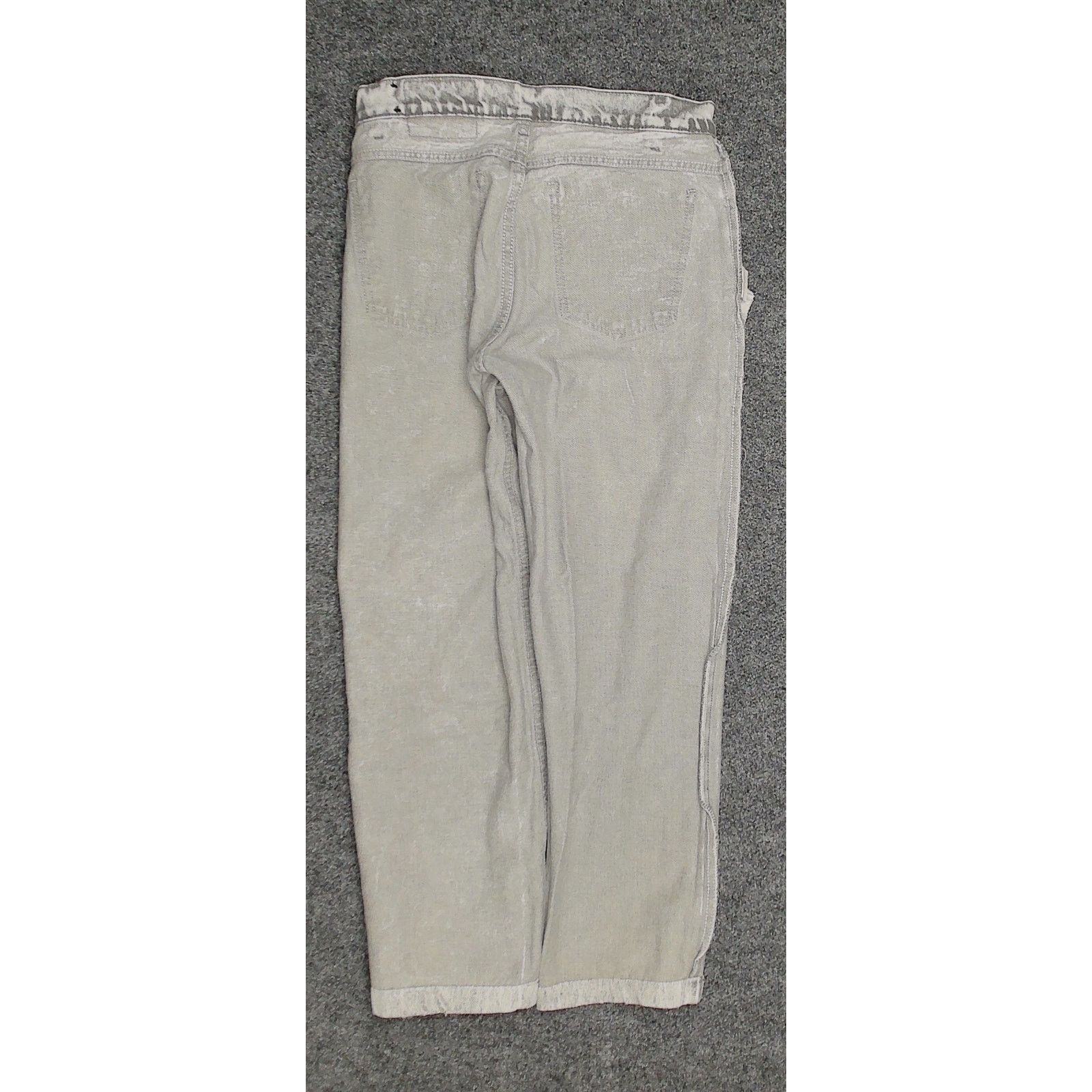 Levi's 80s Levi's 550 Acid Wash Cropped Tapered Mom Jeans USA Size 32" / US 10 / IT 46 - 6 Thumbnail