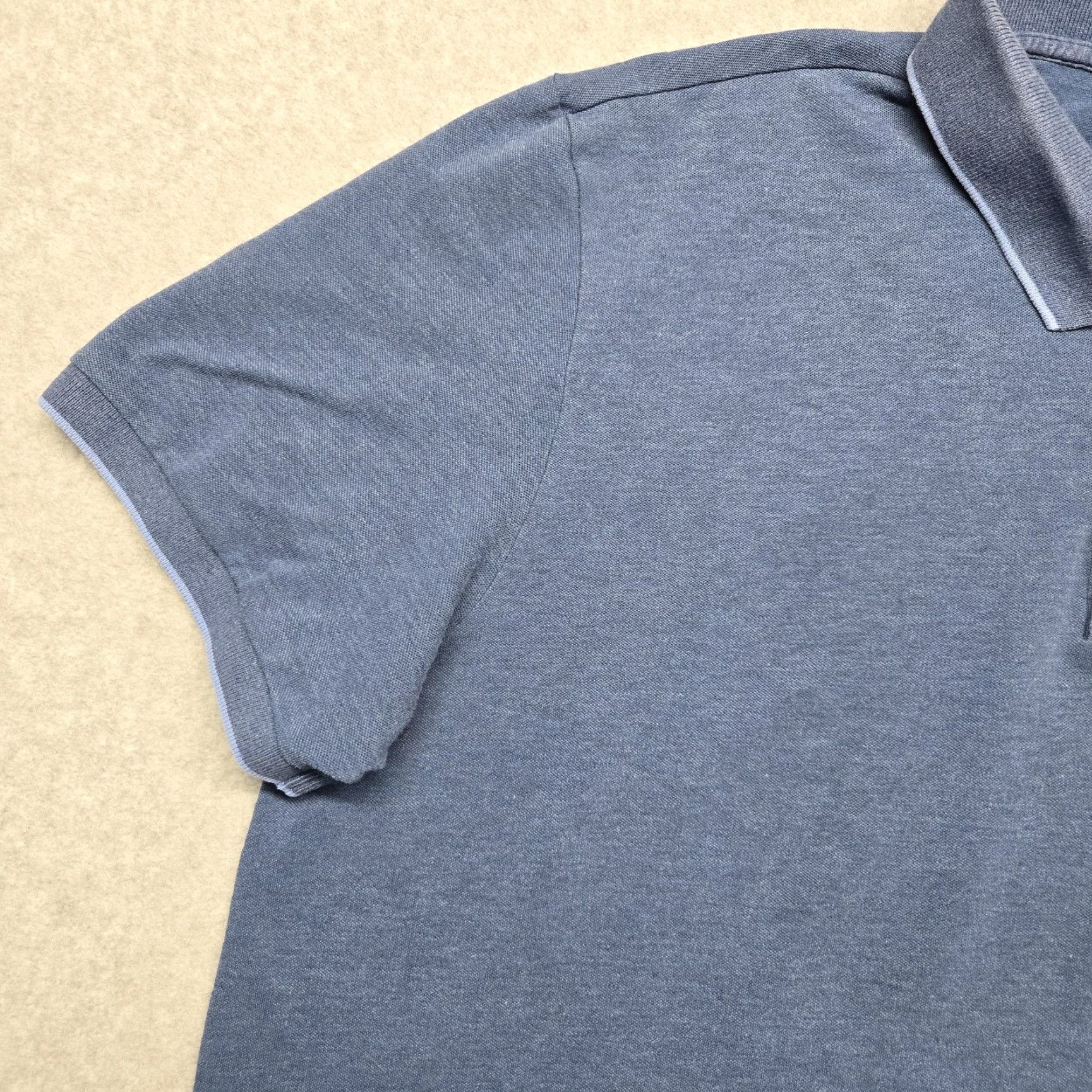 Polo Ralph Lauren Polo Ralph Lauren Polo Shirt Mens XL Blue Pro Fit Big Pony Golf Casual Shirt Size US XL / EU 56 / 4 - 4 Thumbnail