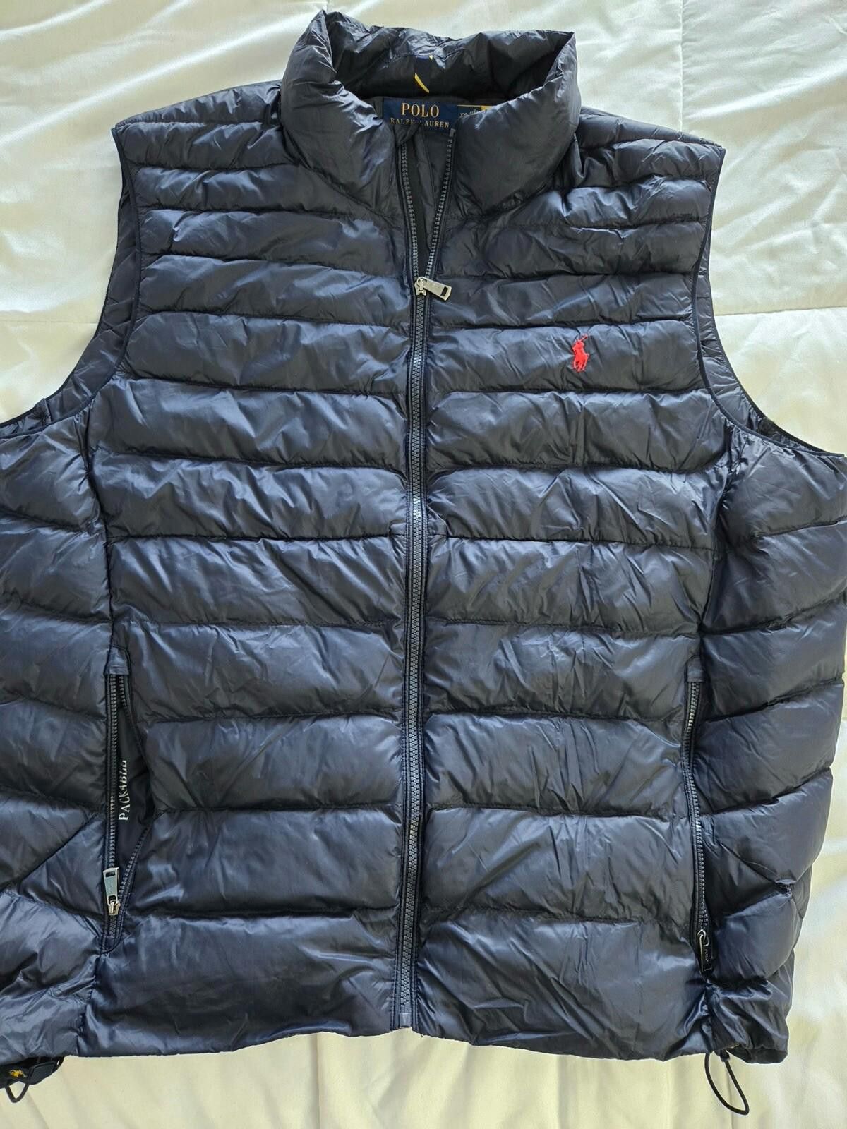Polo Ralph Lauren Polo Ralph Lauren Men's Navy Packable Quilted Puffer Vest Size US XXL / EU 58 / 5 - 1 Thumbnail