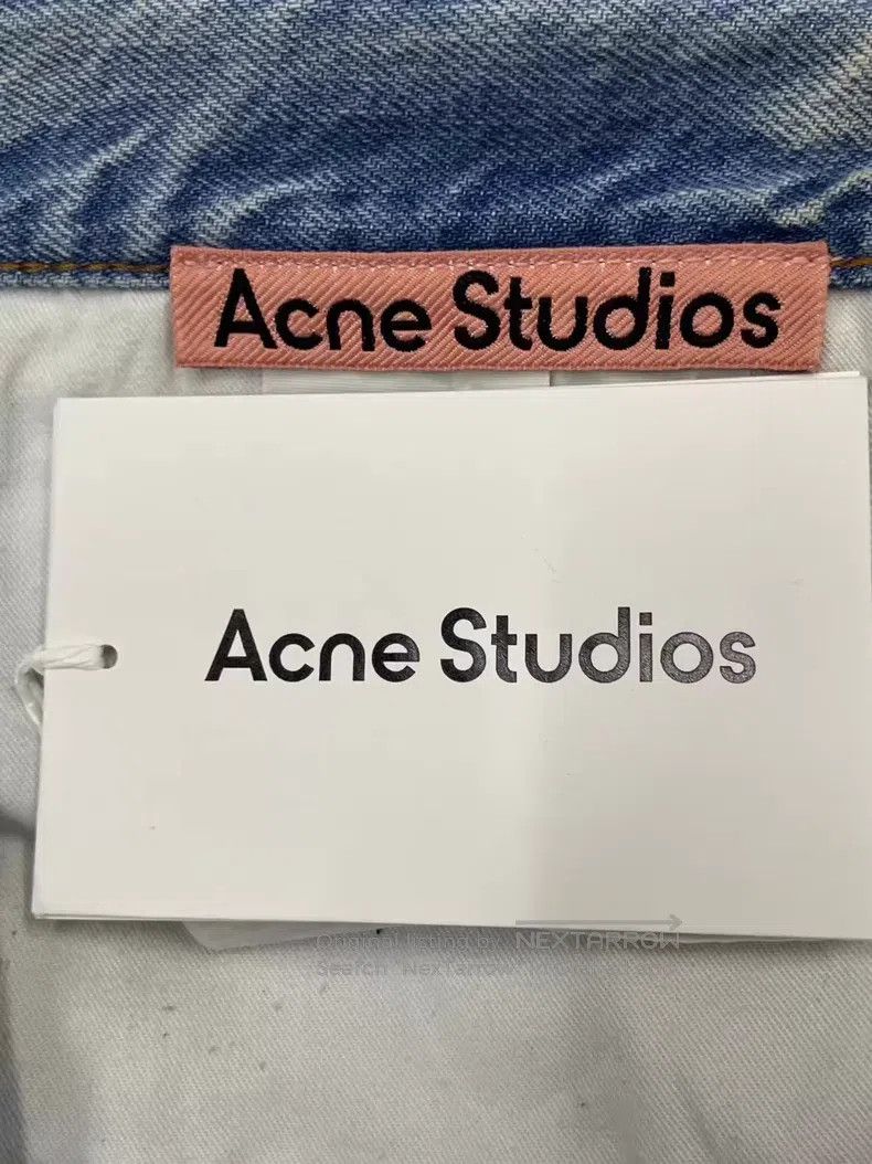Acne Studios Acne Studios Denim series 1991 solid color loose straight Size US 32 / EU 48 - 4 Thumbnail