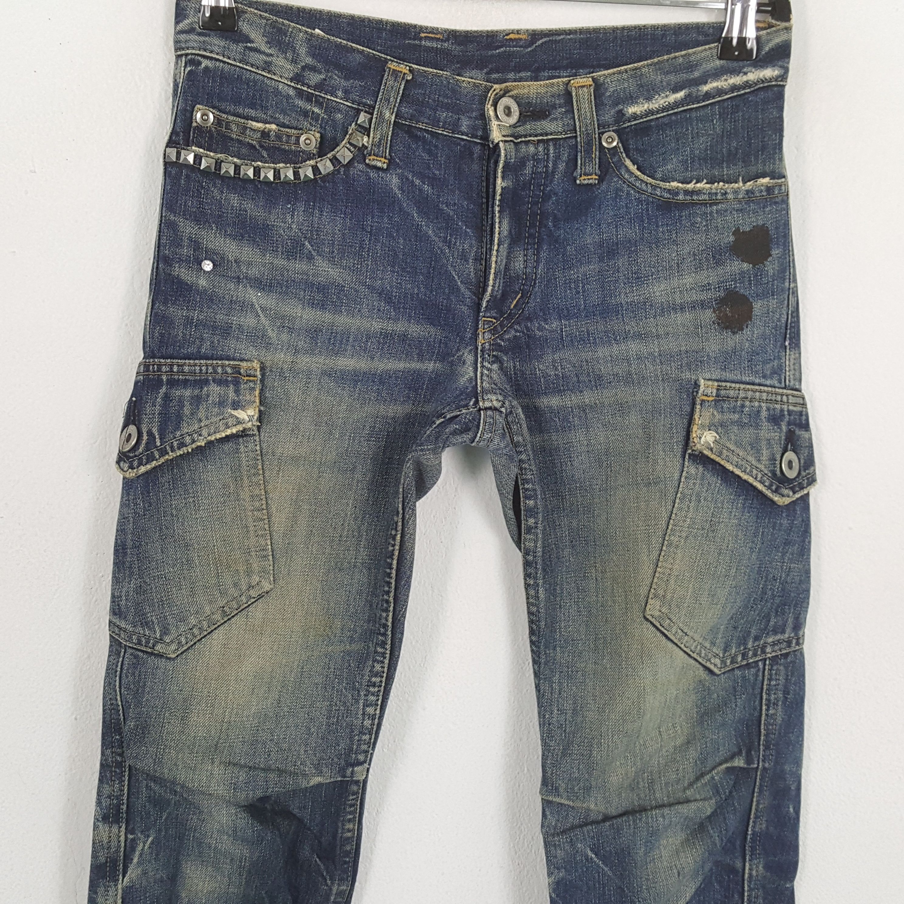 Hysteric Glamour × Japanese Brand × Vintage HYSTERIC GLAMOUR Japanese Brand Custom Art Jeans Size 27" / US 4 / IT 40 - 5 Thumbnail