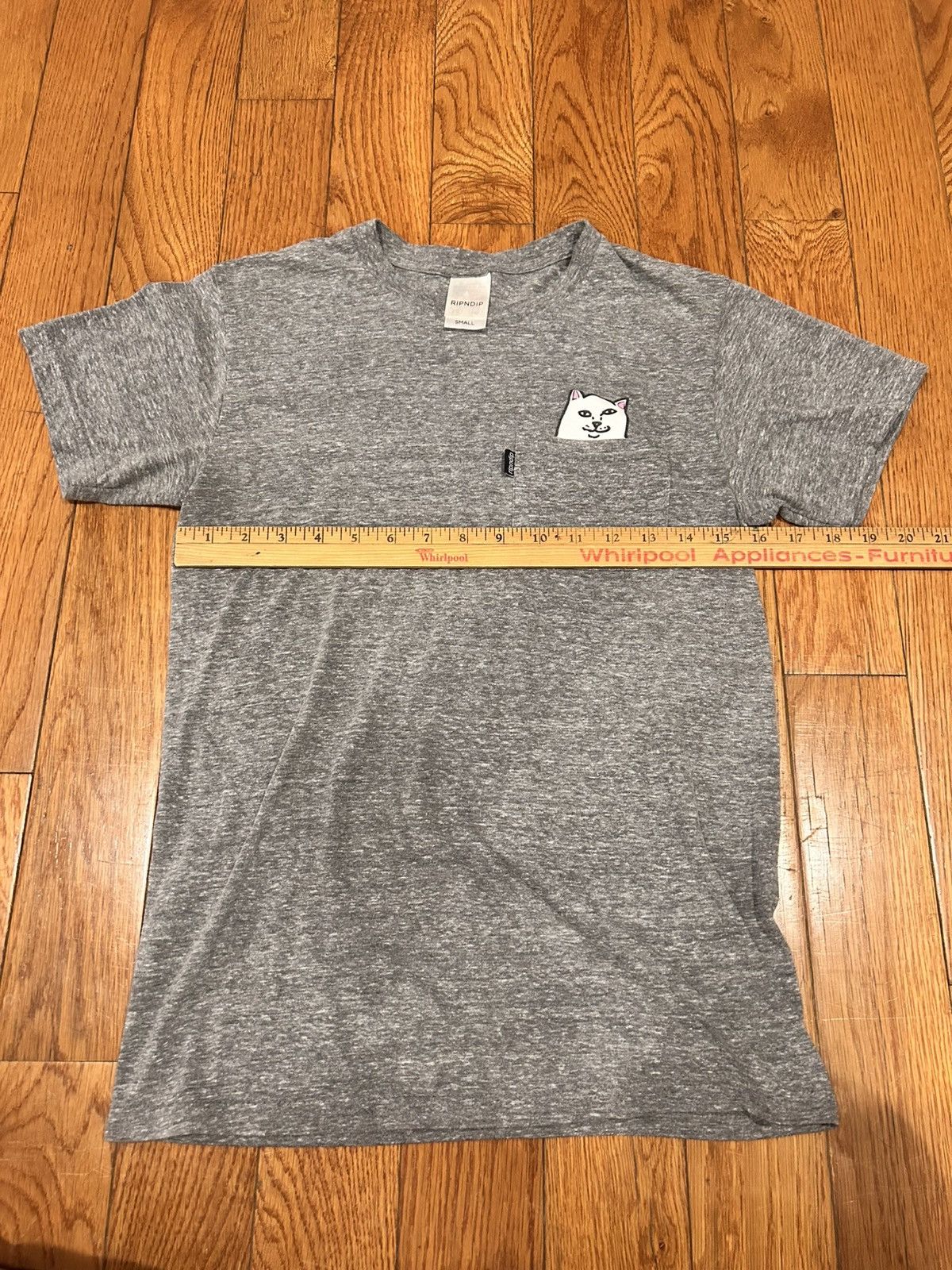 RIPNDIP RIPNDIP T-Shirt Shirt Lord Nermal Cat Graphic Streetwear Size US S / EU 44-46 / 1 - 4 Thumbnail
