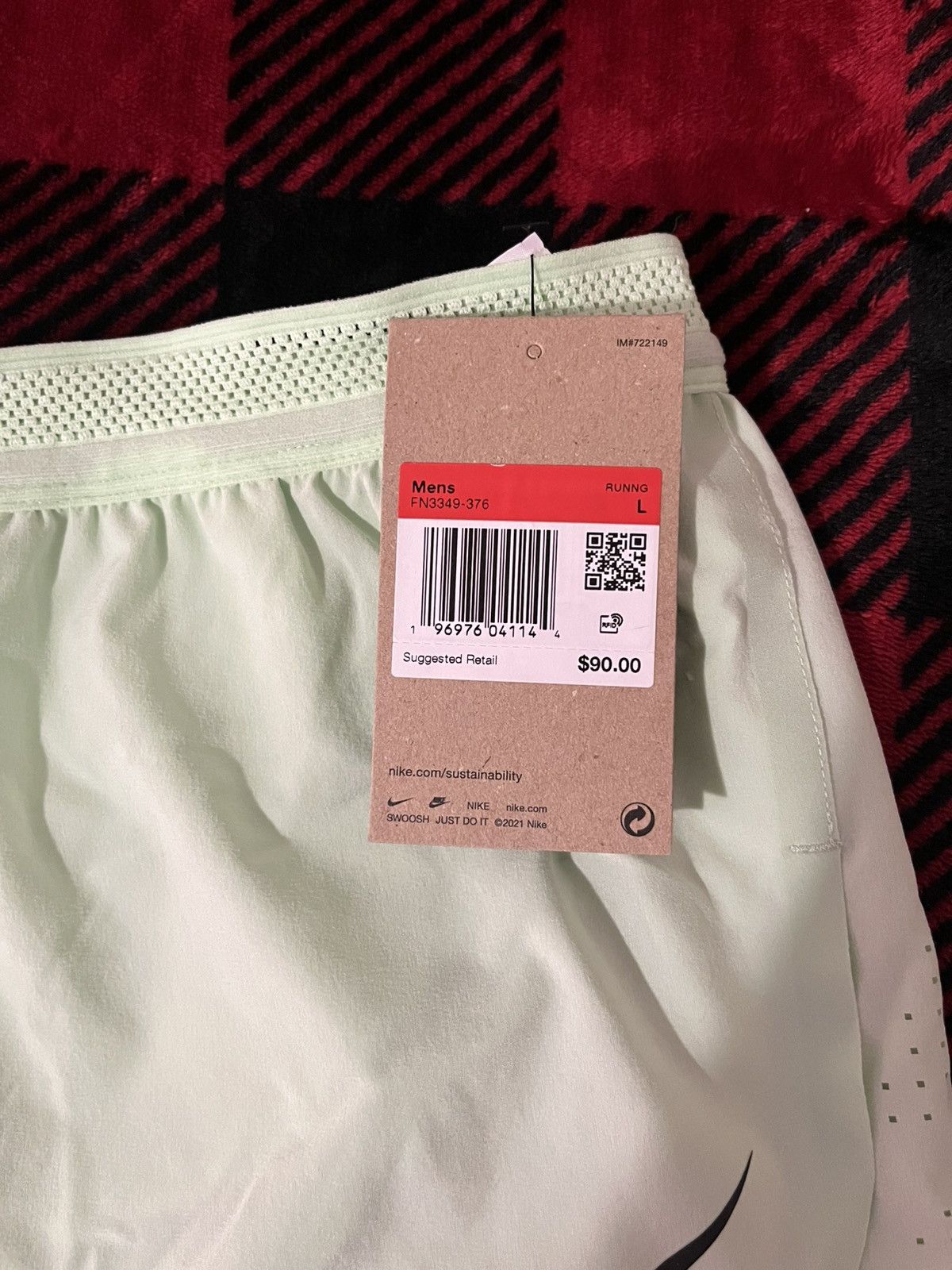 Nike Nike AeroSwift Men's Dri-FIT ADV 2" Running Shorts Size US 35 - 2 Thumbnail