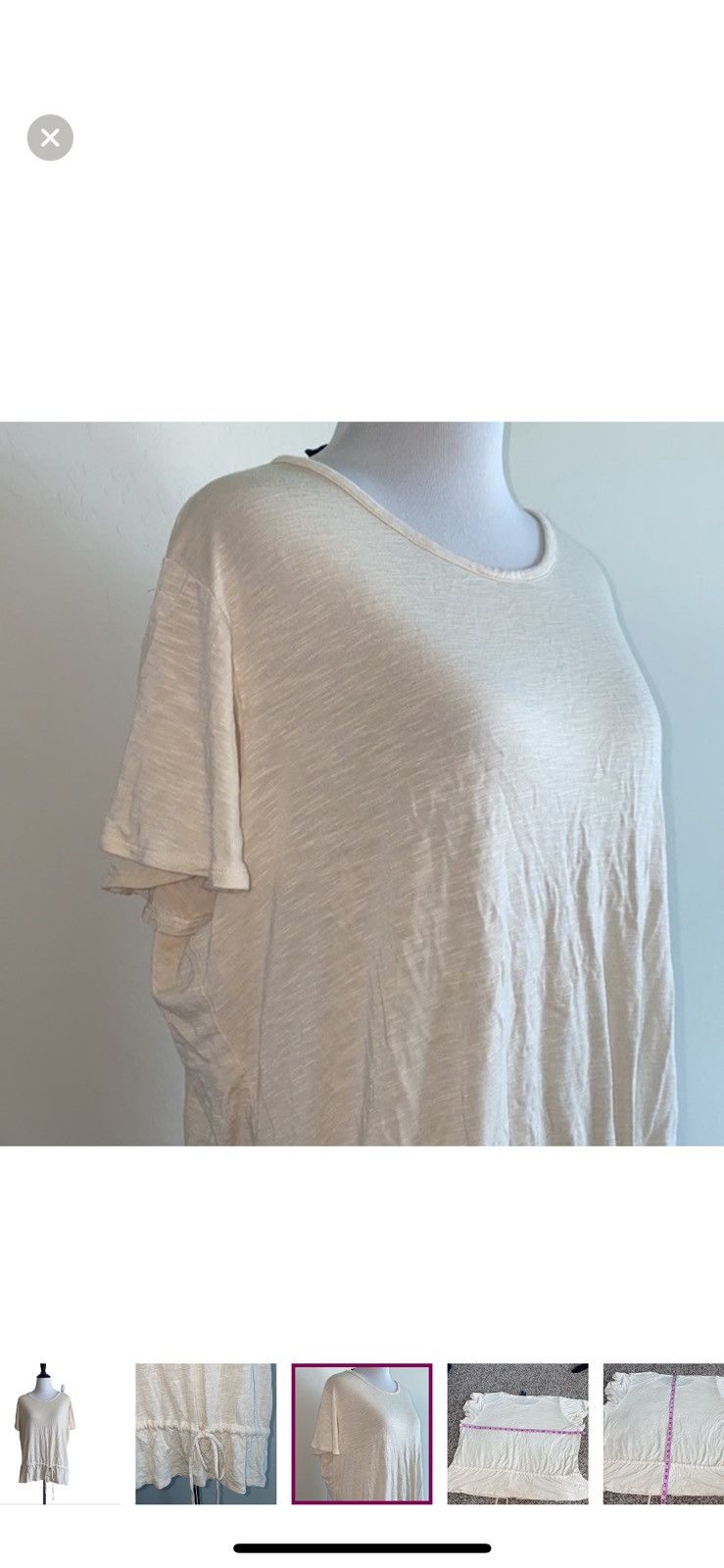 Wrangler Wrangler retro XL cream tee Size XL / US 12-14 / IT 48-50 - 6 Thumbnail