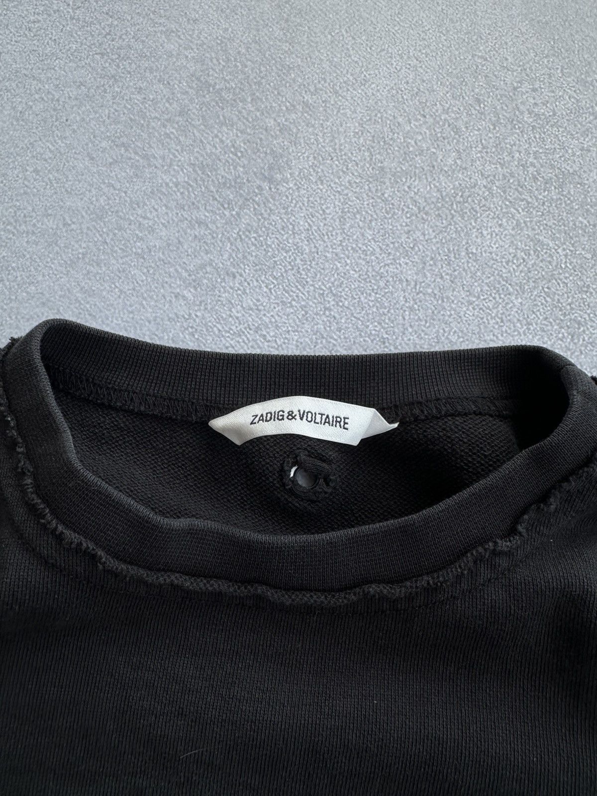 Zadig & Voltaire Zadig & Voltaire Scott Bis Sweatshirt Hard Harder Hardest Size US M / EU 48-50 / 2 - 7 Thumbnail