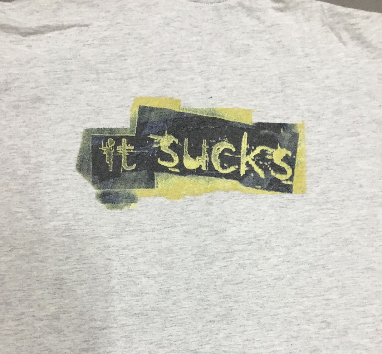 Nike Vintage 90s Nike Shirt Losing Teaches You One Thing It Sucks Size US L / EU 52-54 / 3 - 8 Thumbnail