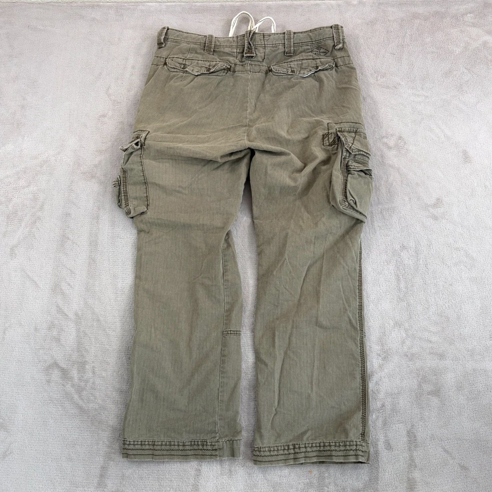 Polo Ralph Lauren VINTAGE Polo Ralph Lauren Military Paratrooper Cargo Pants Men 36x30 Army Green Shirt Men Pants Cargo Pocket Wrangler? Size US M / EU 48-50 / 2 - 6 Thumbnail
