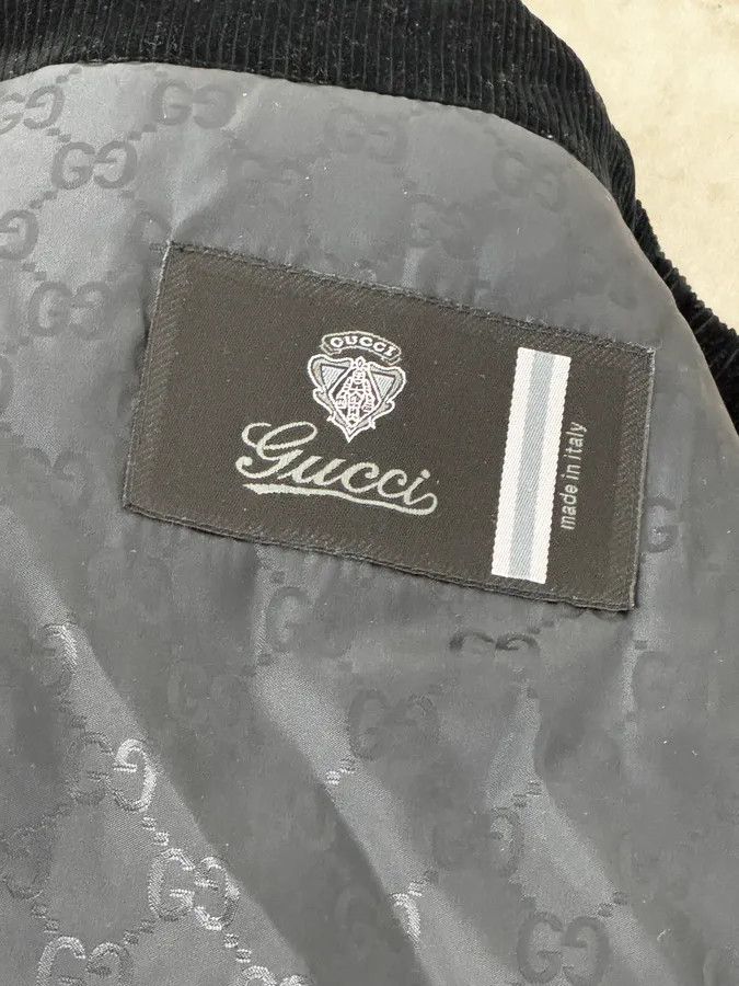 Gucci AW2011 Gucci Navy Quilted Nylon Zip-Up Jacket by Frida Giannini Size US S / EU 44-46 / 1 - 11 Thumbnail
