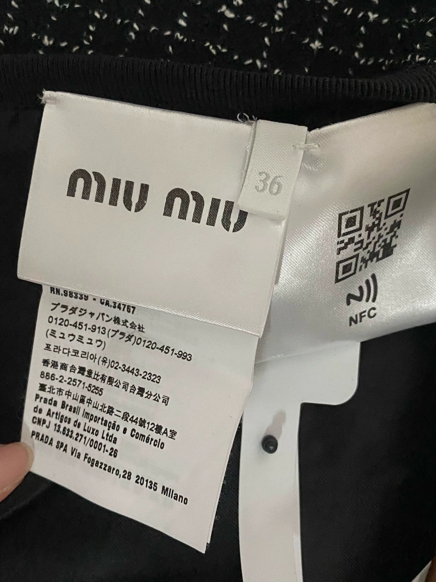 Miu Miu MIUMIU Women's New Size 36 Skirt Size 25" / US 0 / IT 36 - 6 Thumbnail