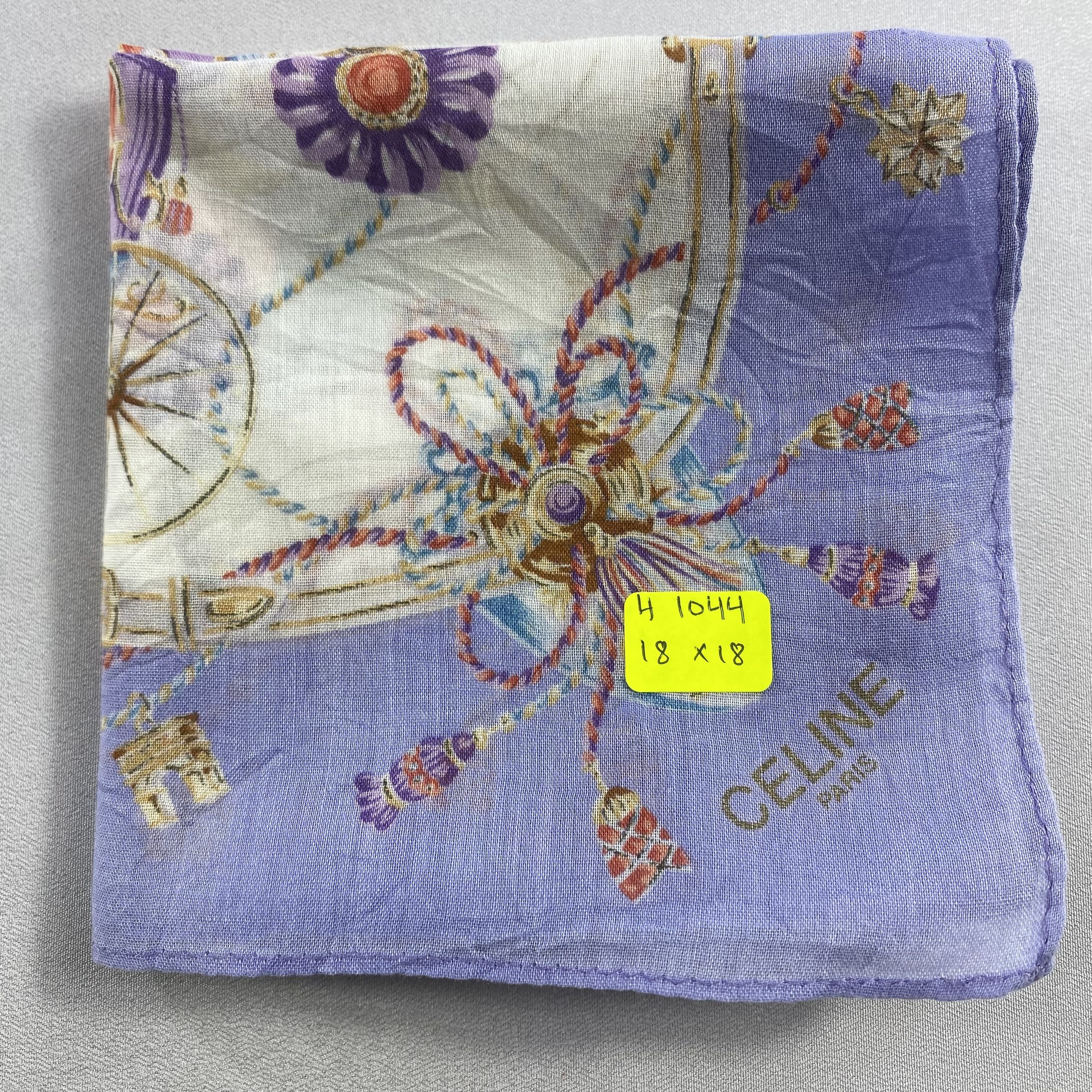 Celine × Vintage Celine Bandana/ Handkerchief / Neckerchief Size ONE SIZE - 5 Thumbnail