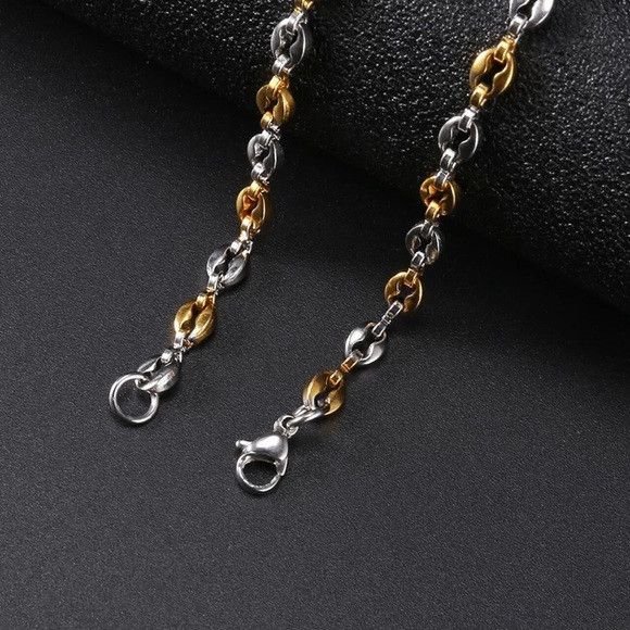 Other Stainless Steel Coffee Chain Bracelet Size ONE SIZE - 4 Thumbnail