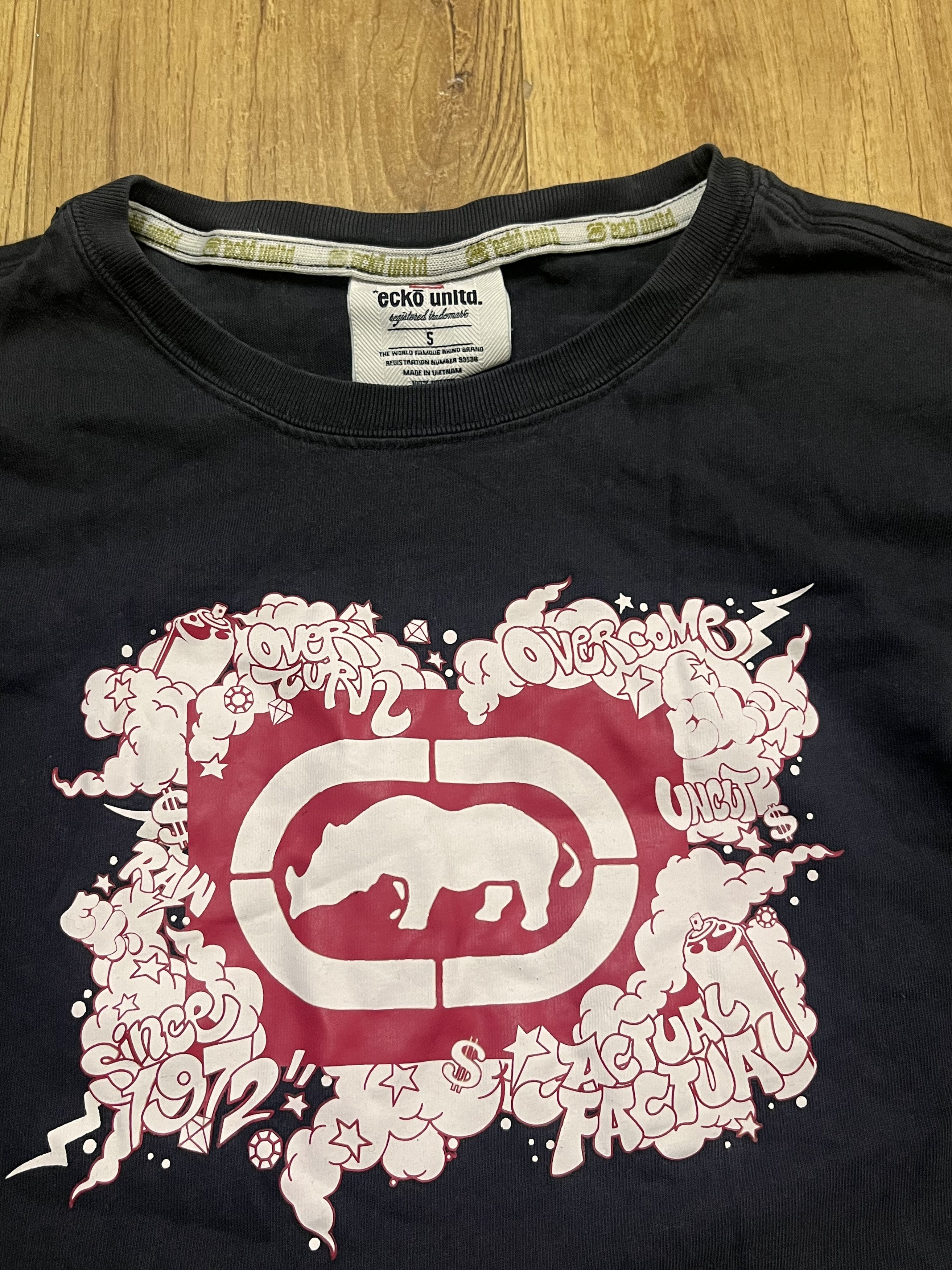 Ecko Unltd. Vintage ECKO Big Logo T-shirt Size US S / EU 44-46 / 1 - 2 Thumbnail