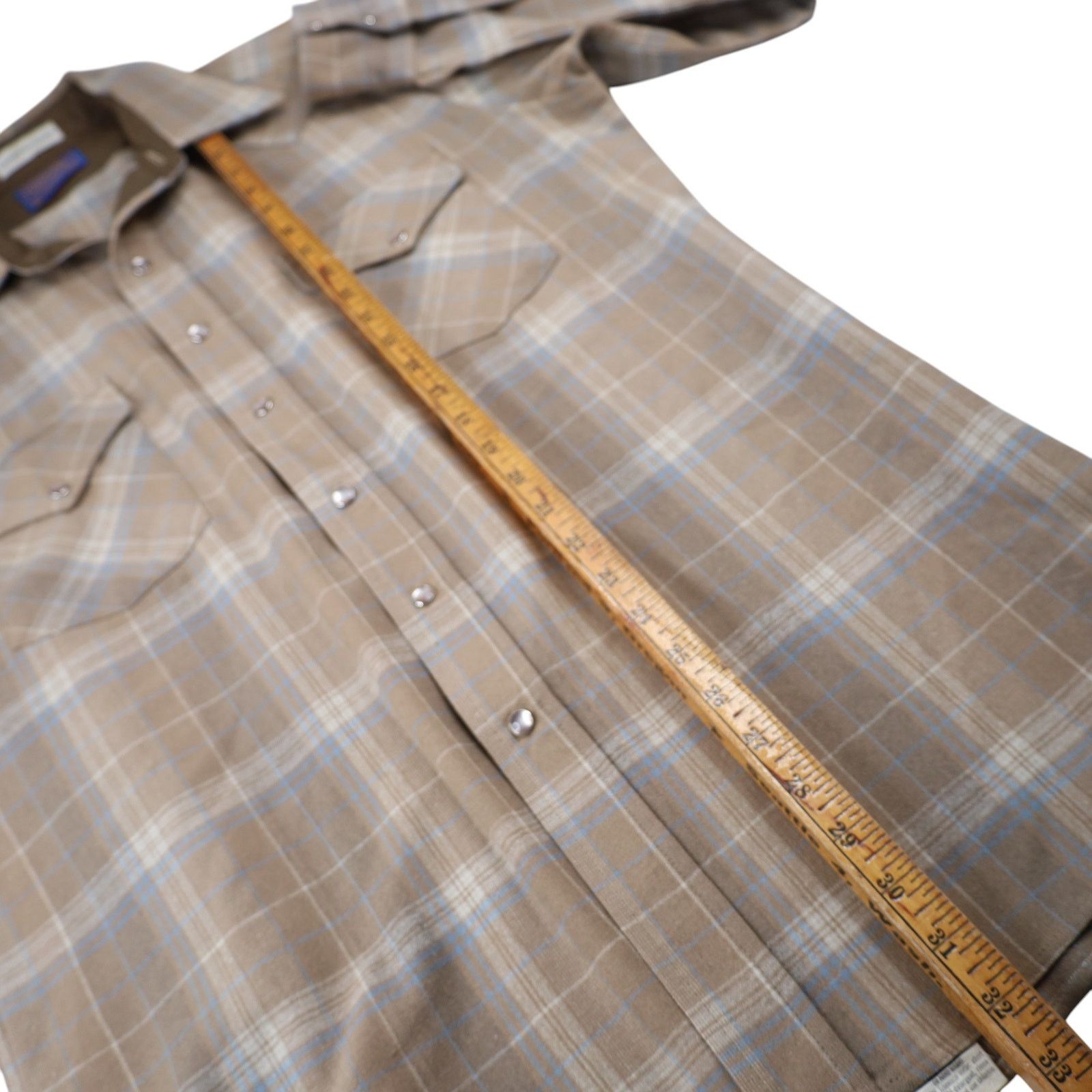 Pendleton × Vintage VTG Pendleton High Grade Westerwear Pearl Snap Flannel Shirt Size US L / EU 52-54 / 3 - 9 Thumbnail