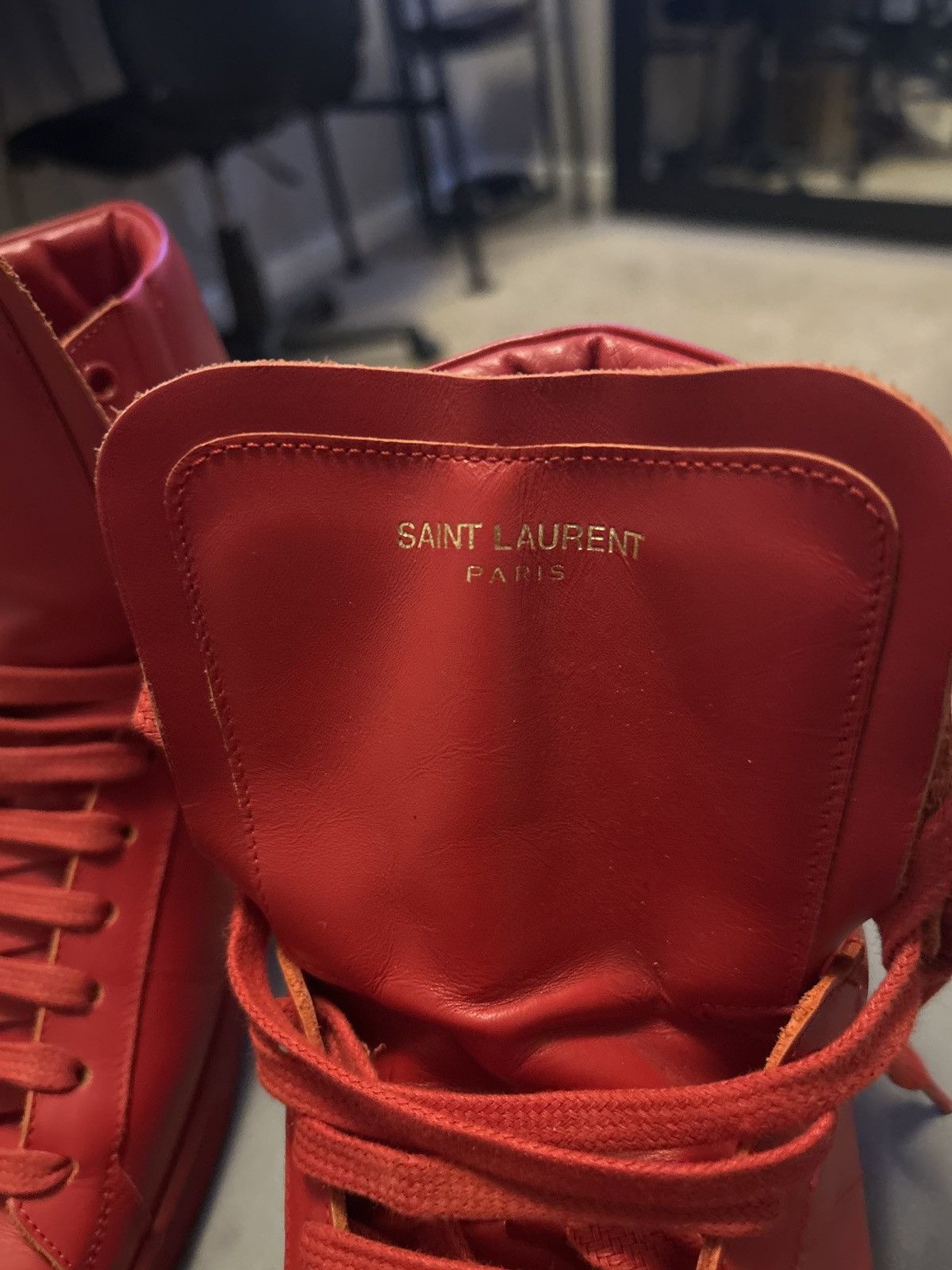 Saint Laurent Paris Saint Laurent SL/01h Size US 11 / EU 44 - 6 Thumbnail