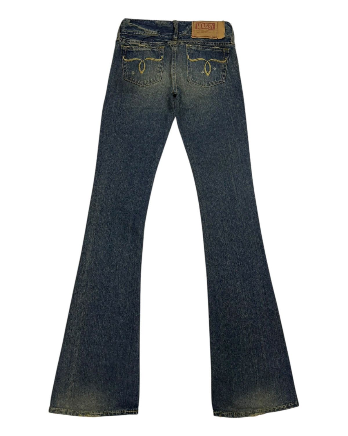 Hysteric Glamour Vintage Japanese Moussy Flared Jeans IfSixWasNine Lgb Style Size 24" / US 00 / IT 34 - 8 Thumbnail