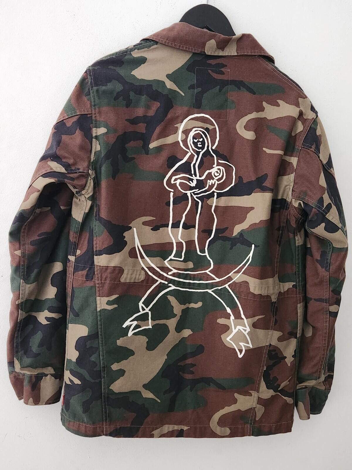 Supreme FW 2012 Tree Camo Field Pullover Jacket (Orange) | Grailed