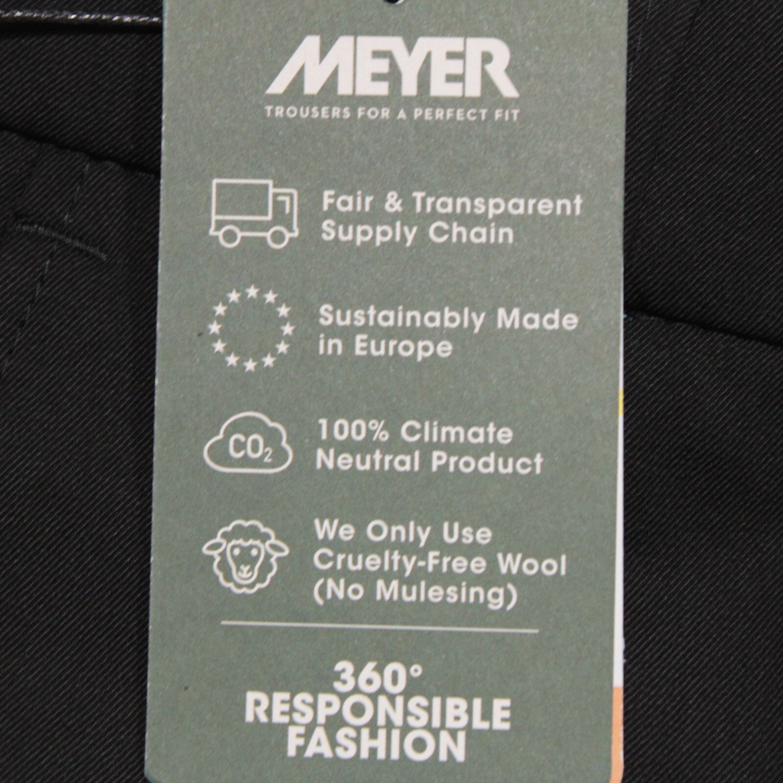 Other Meyer New with tags Dress Pants Size 32 US In Black Size US 32 / EU 48 - 3 Thumbnail