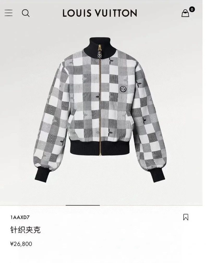 Louis Vuitton Louis Vuitton 23 Spring/Summer Grey and White Checkerboard Size XS / US 0-2 / IT 36-38 - 6 Thumbnail