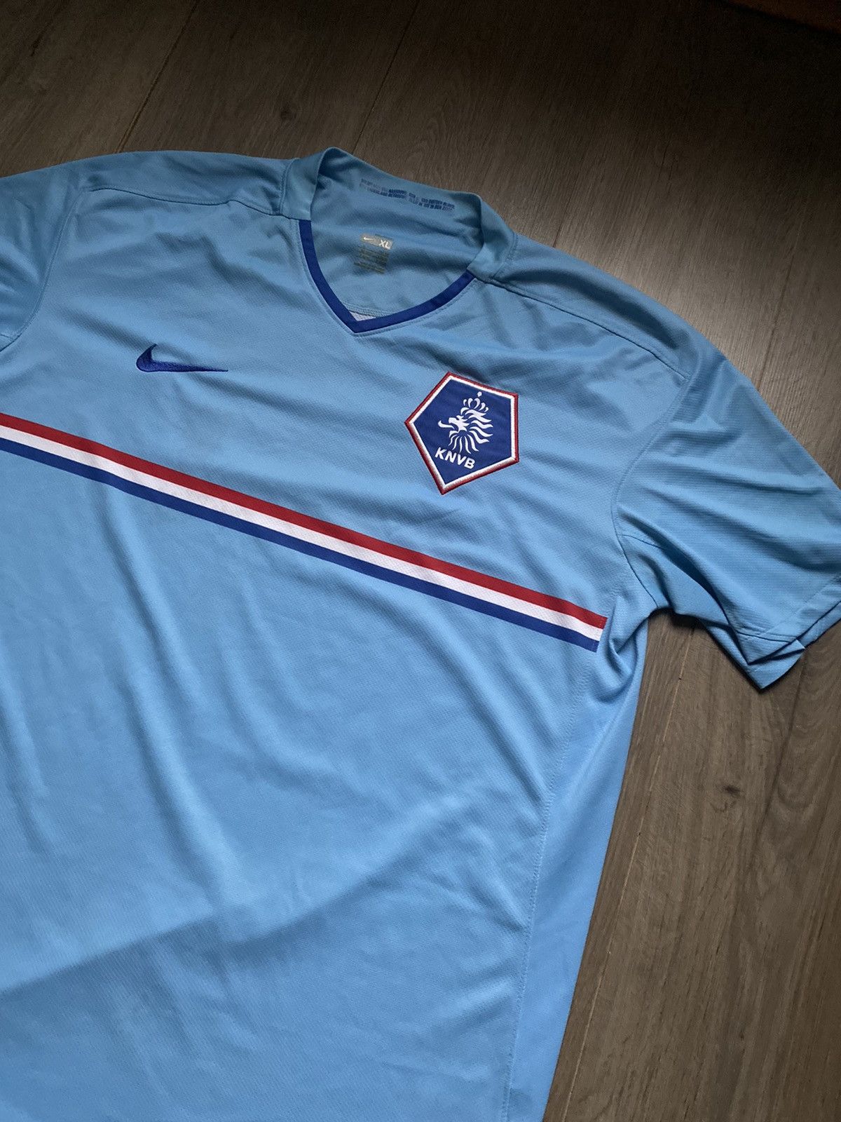 Nike Vintage Nike Nederland KNVB Soccer Jersey T-Shirt Size US XL / EU 56 / 4 - 2 Thumbnail