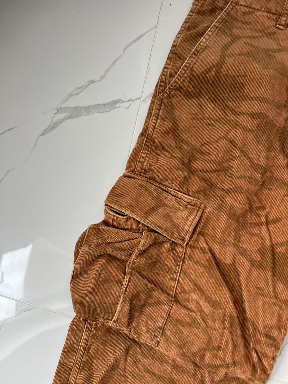 Stussy 90’s STUSSY CORDUROY RARE MULTIPOCKET CARGO RETRO PANTS Y2K Size US 32 / EU 48 - 14 Thumbnail