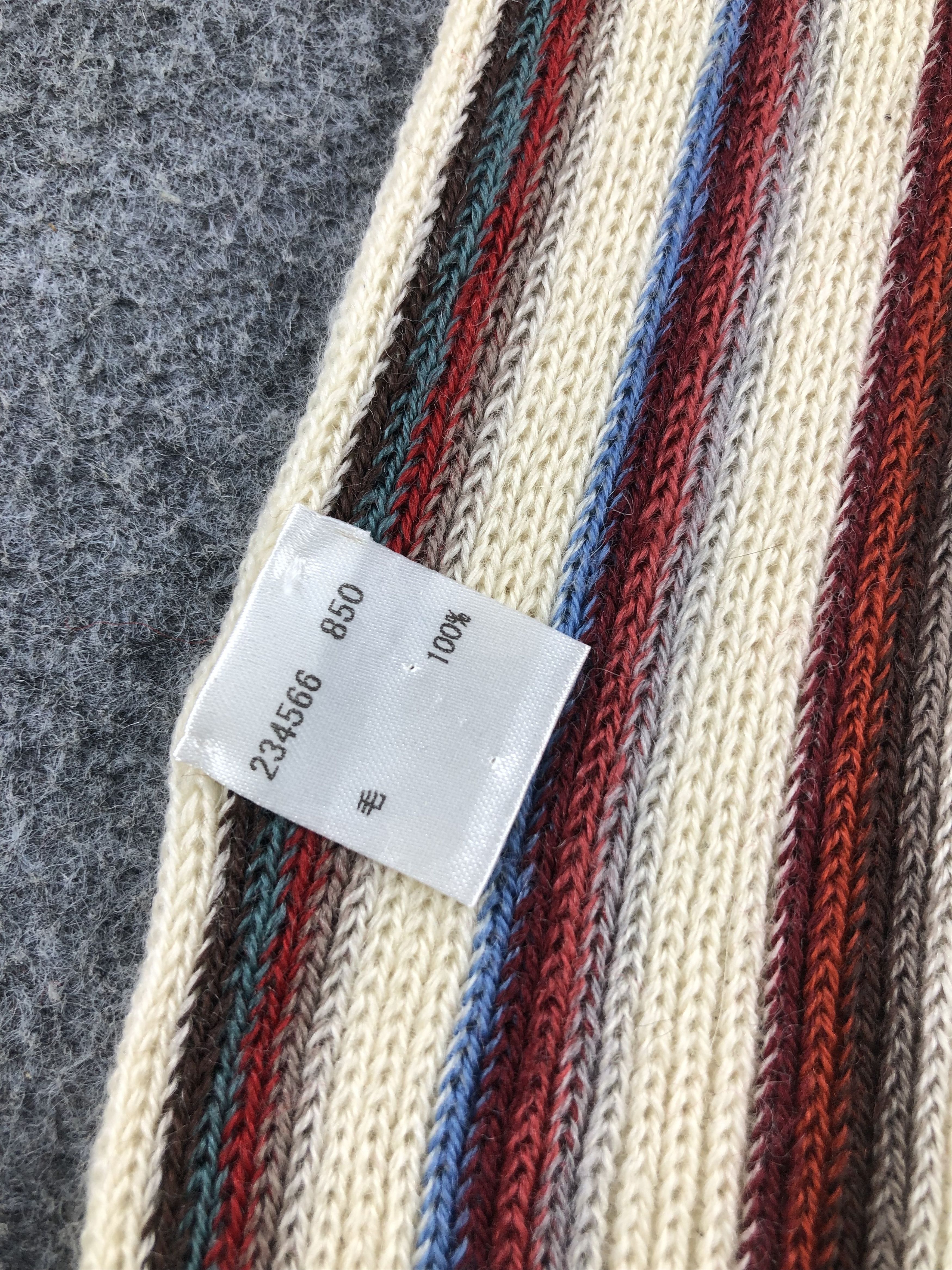Paul Smith Paul Smith Scarf / Muffler / Neckwear Size ONE SIZE - 6 Thumbnail