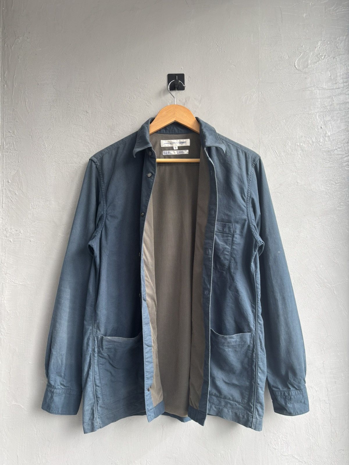 Comme des Garcons SHIRT Comme Des Garcons Shirt 90s french chore shirt Size US M / EU 48-50 / 2 - 1 Thumbnail