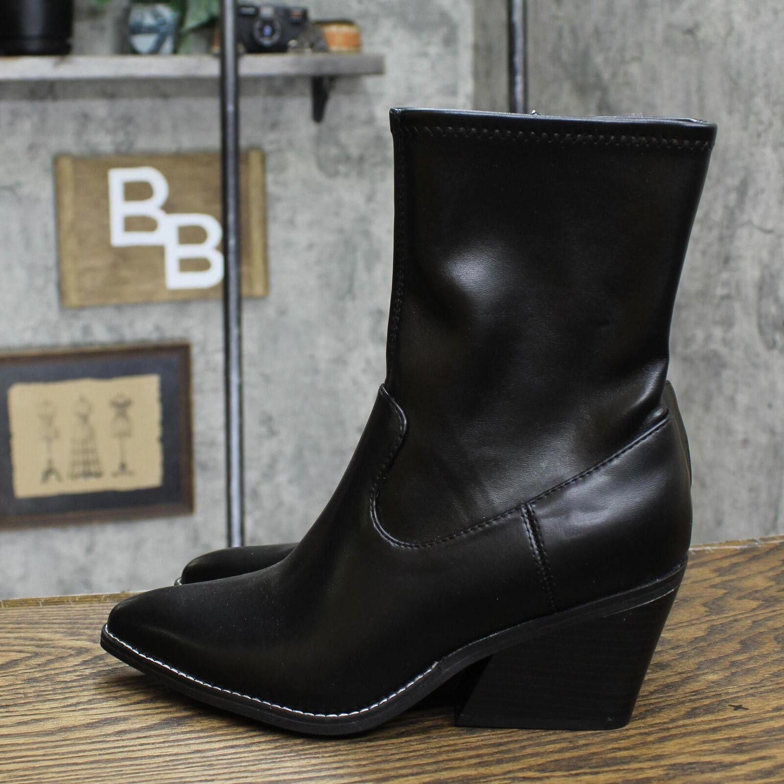Designer NWT Universal Thread Ankle Boots 88375051 Black 6M 6 M Size US 6 / IT 36 - 2 Thumbnail