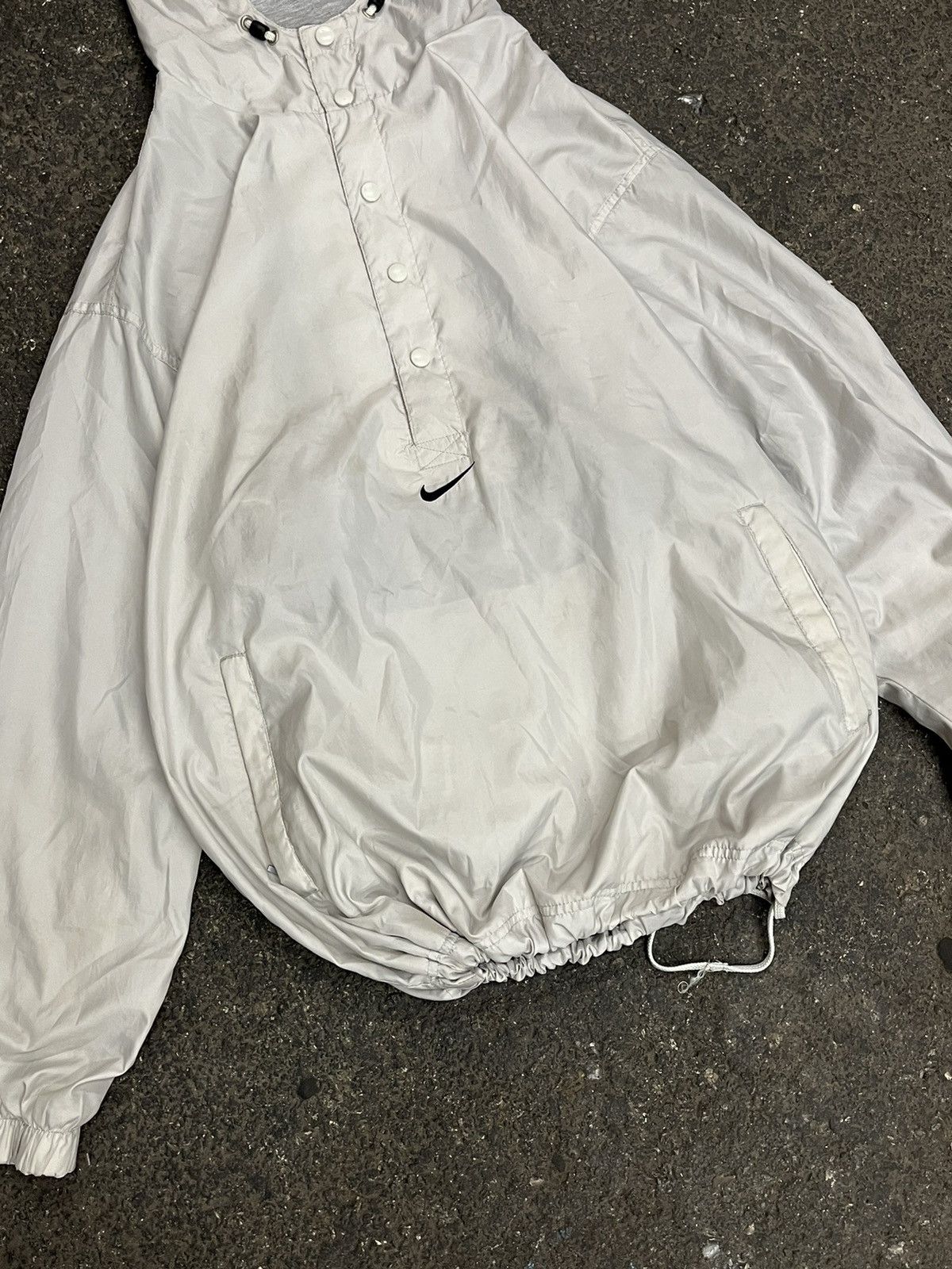 Nike × Vintage Nike center swoosh 90s lightweight jacket drill rare hype Size US XL / EU 56 / 4 - 5 Thumbnail