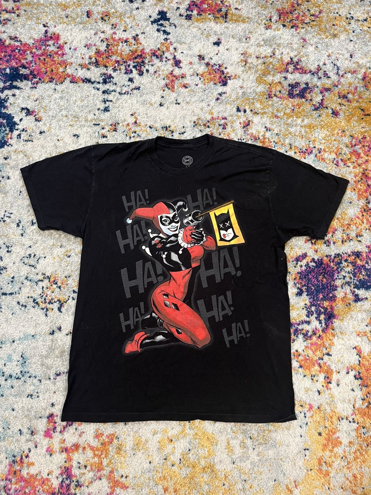 DC Comics Harley quinn shirt Large Size US L / EU 52-54 / 3 - 2 Thumbnail