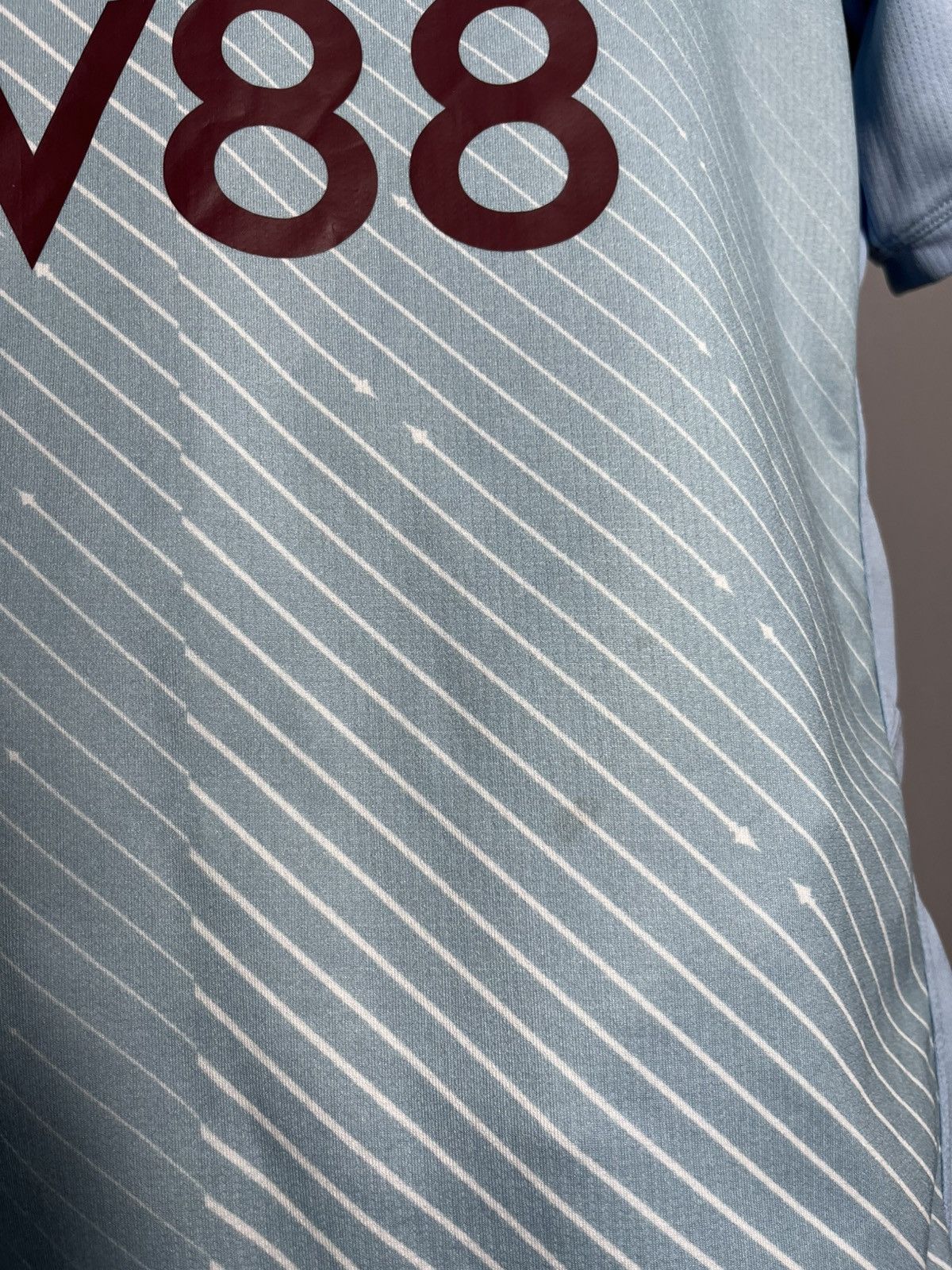 Kappa Kappa Aston Villa 2019 2020 Away Shirt Soccer Jersey Size US XL / EU 56 / 4 - 6 Thumbnail