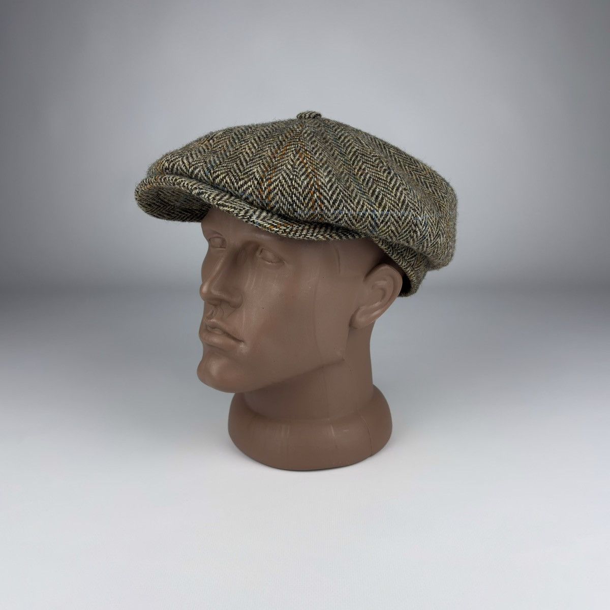Harris Tweed Harris Tweed Vintage Wool Flat Cap Hat Size ONE SIZE - 1 Thumbnail