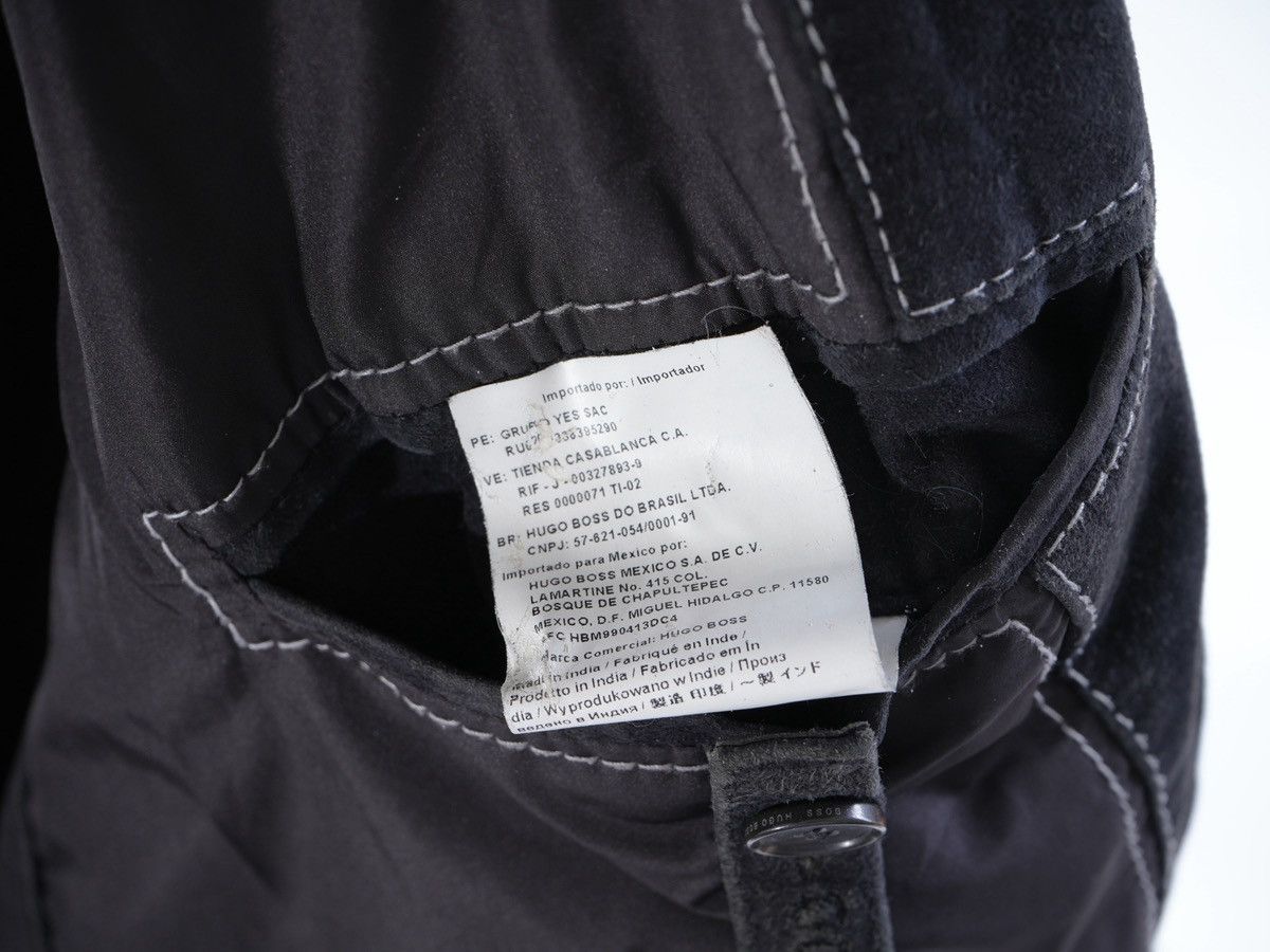 Hugo Boss Vintage Hugo Boss Leather Jacket 48 Size US M / EU 48-50 / 2 - 7 Thumbnail