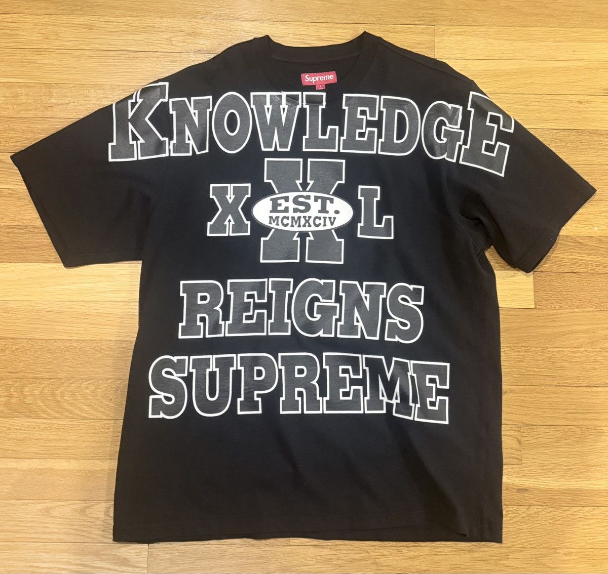 Supreme Supreme Knowledge Reigns Supreme t shirt Size US L / EU 52-54 / 3 - 1 Thumbnail