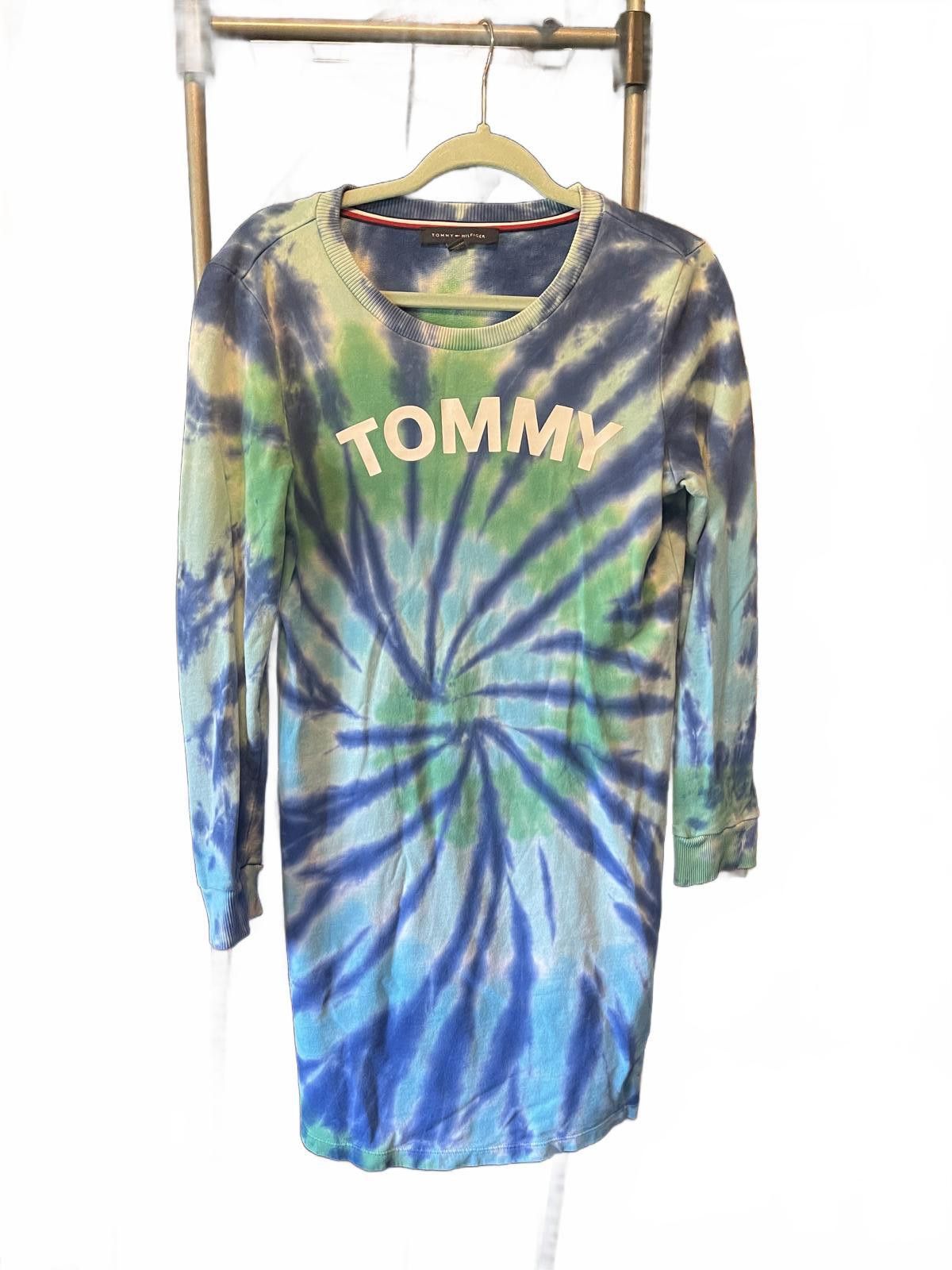Designer Tommy Hilfiger tie-dye dress Size S / US 4 / IT 40 - 1 Thumbnail