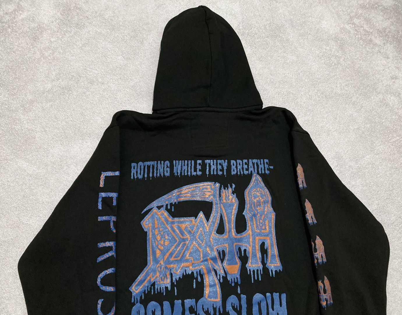 Band Tees Zip-hoodie Death Leprosy - metal band Size US XL / EU 56 / 4 - 7 Thumbnail