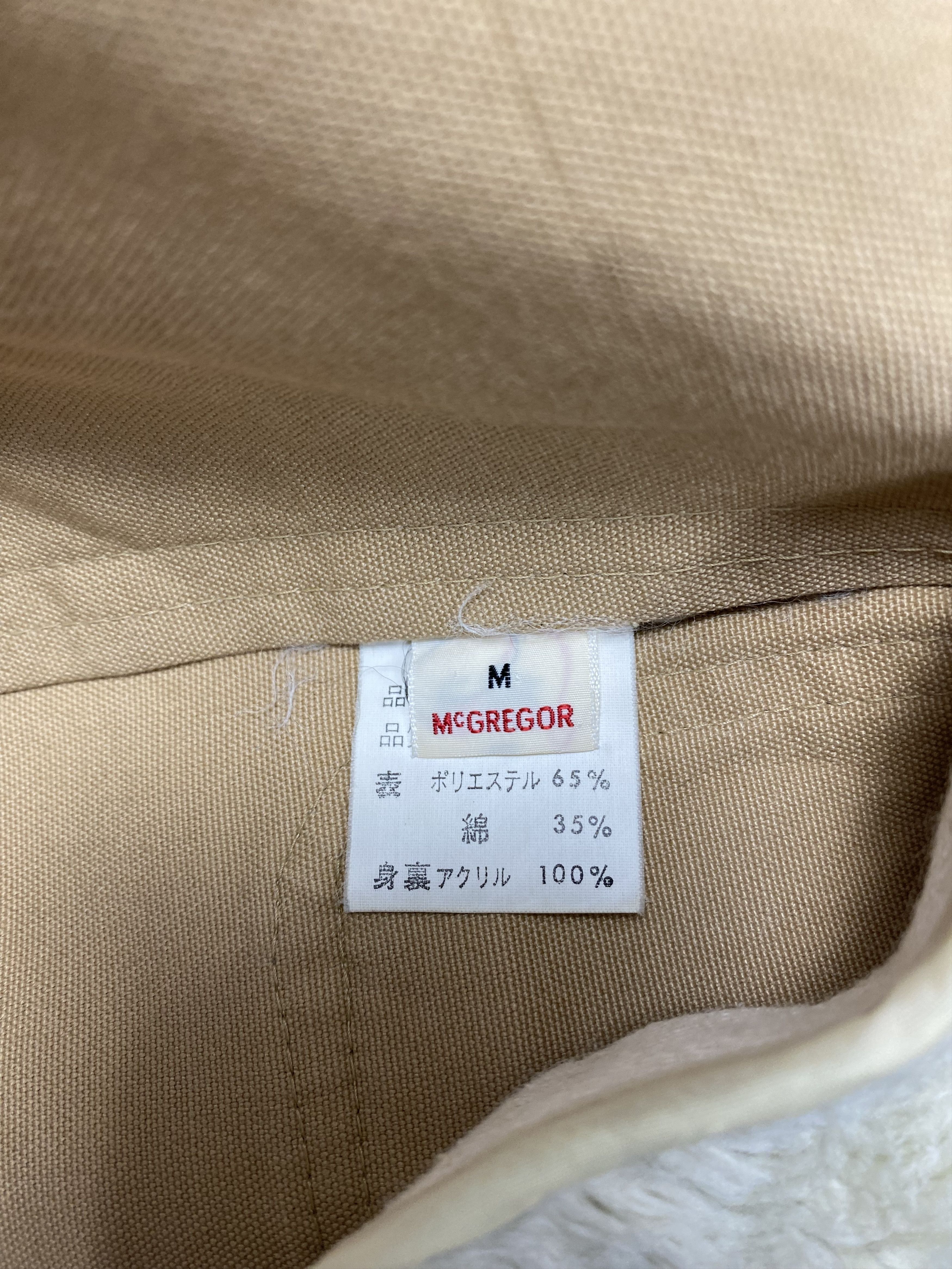 McGregor Vintage Mcgregor Fleece Lining Button Up Long Jacket Size US M / EU 48-50 / 2 - 7 Thumbnail